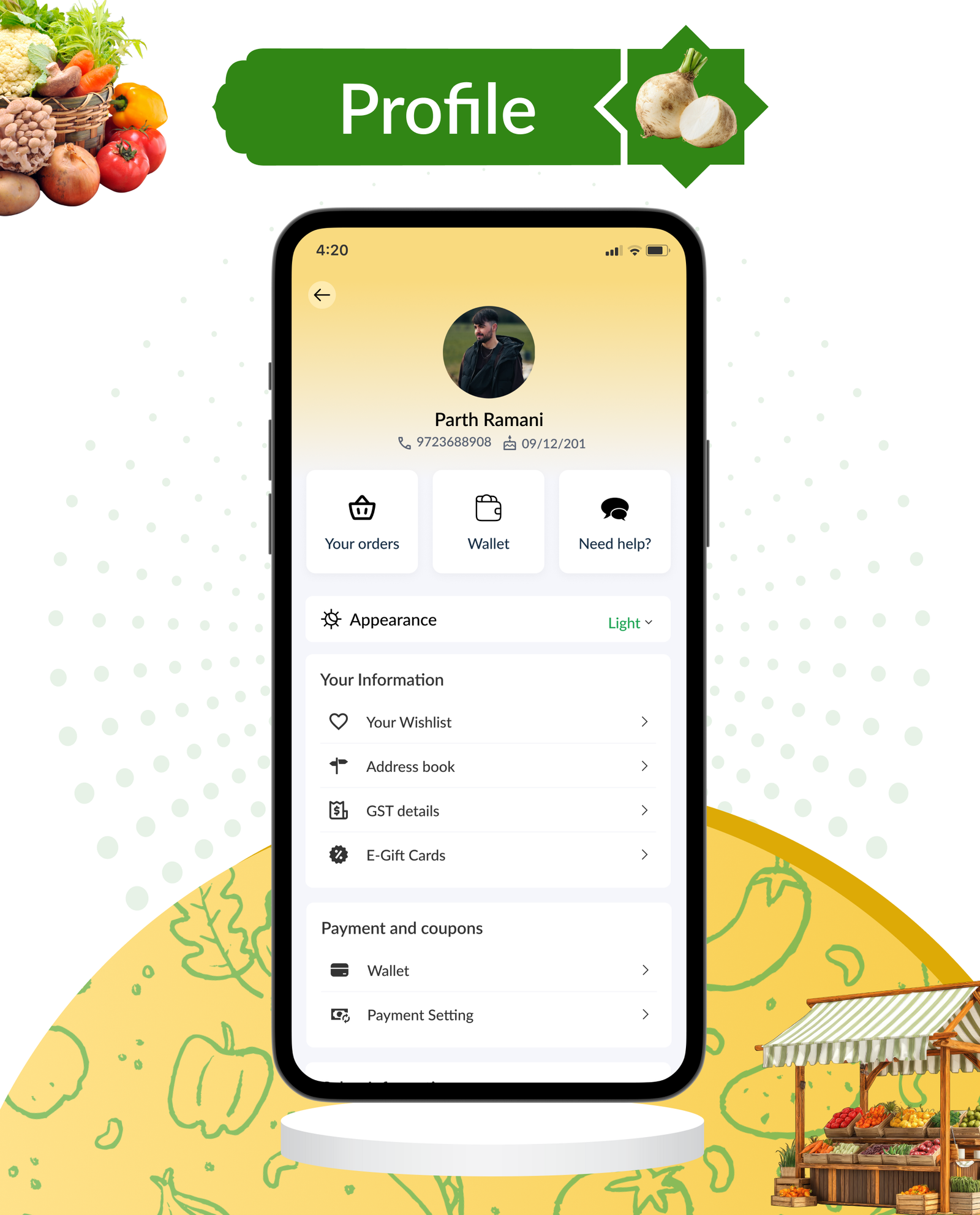 DTBasket – Flutter Grocery Delivery App with Seller & Delivery Partner (Android - iOS) + Admin Panel