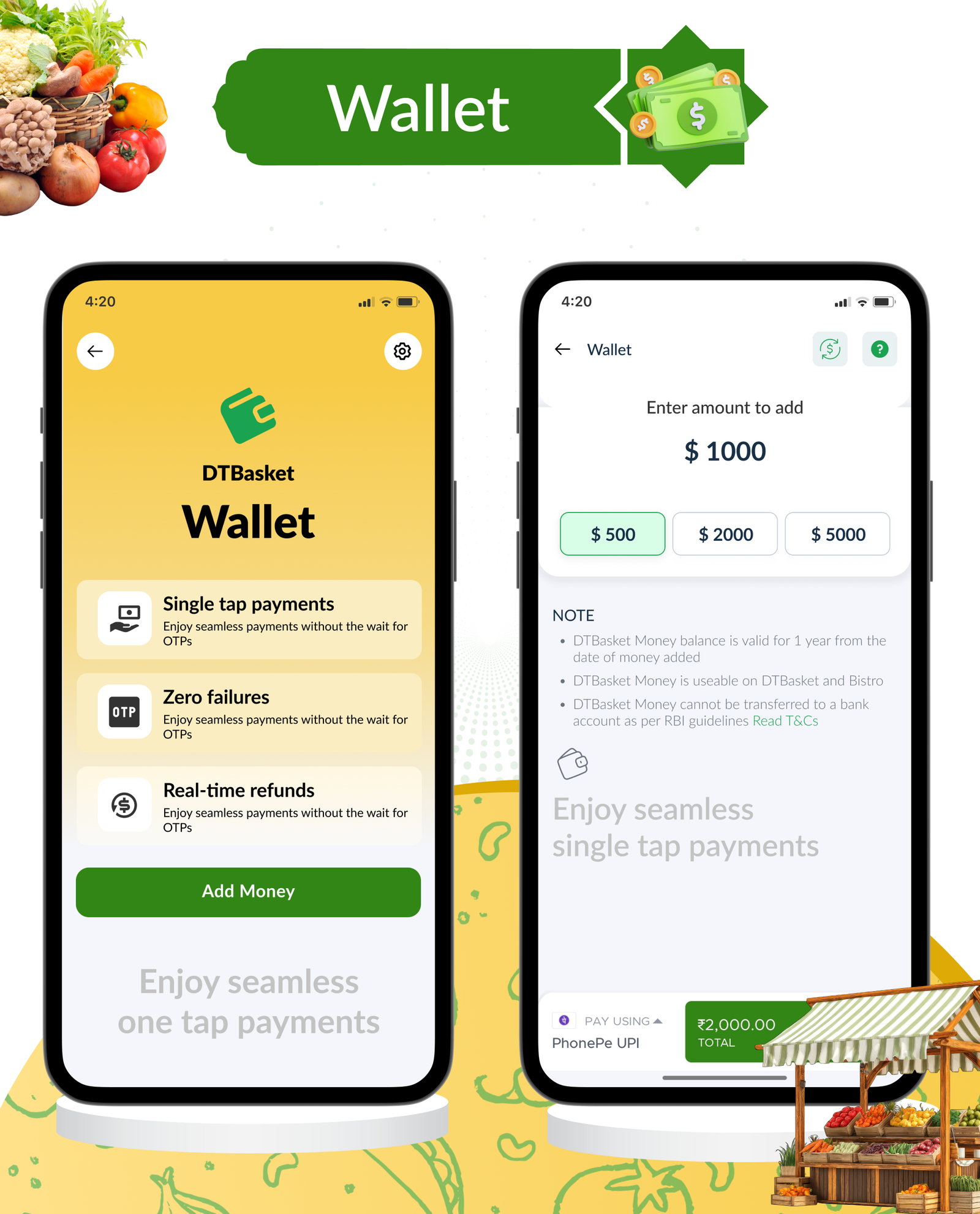 DTBasket – Flutter Grocery Delivery App with Seller & Delivery Partner (Android - iOS) + Admin Panel