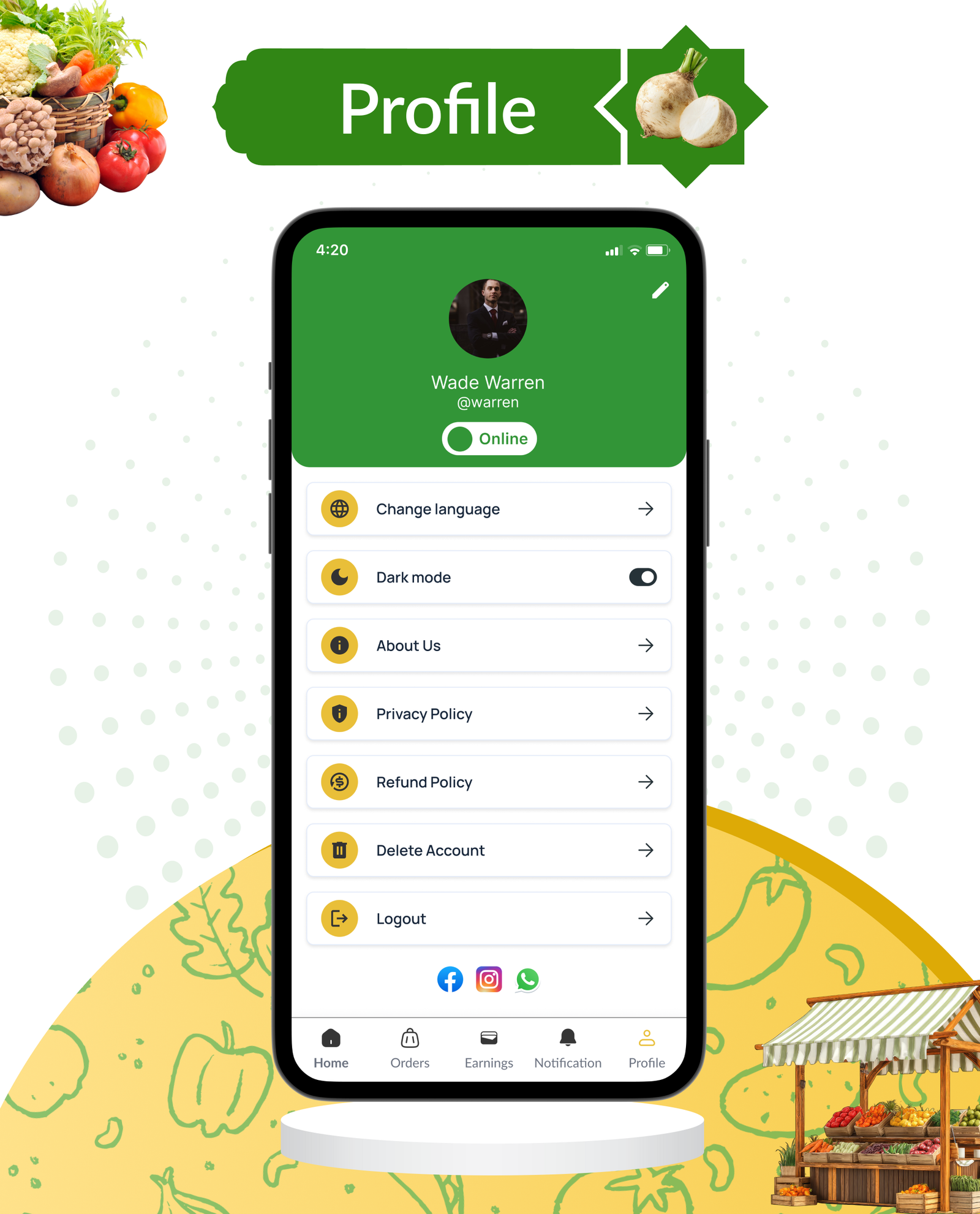 DTBasket – Flutter Grocery Delivery App with Seller & Delivery Partner (Android - iOS) + Admin Panel