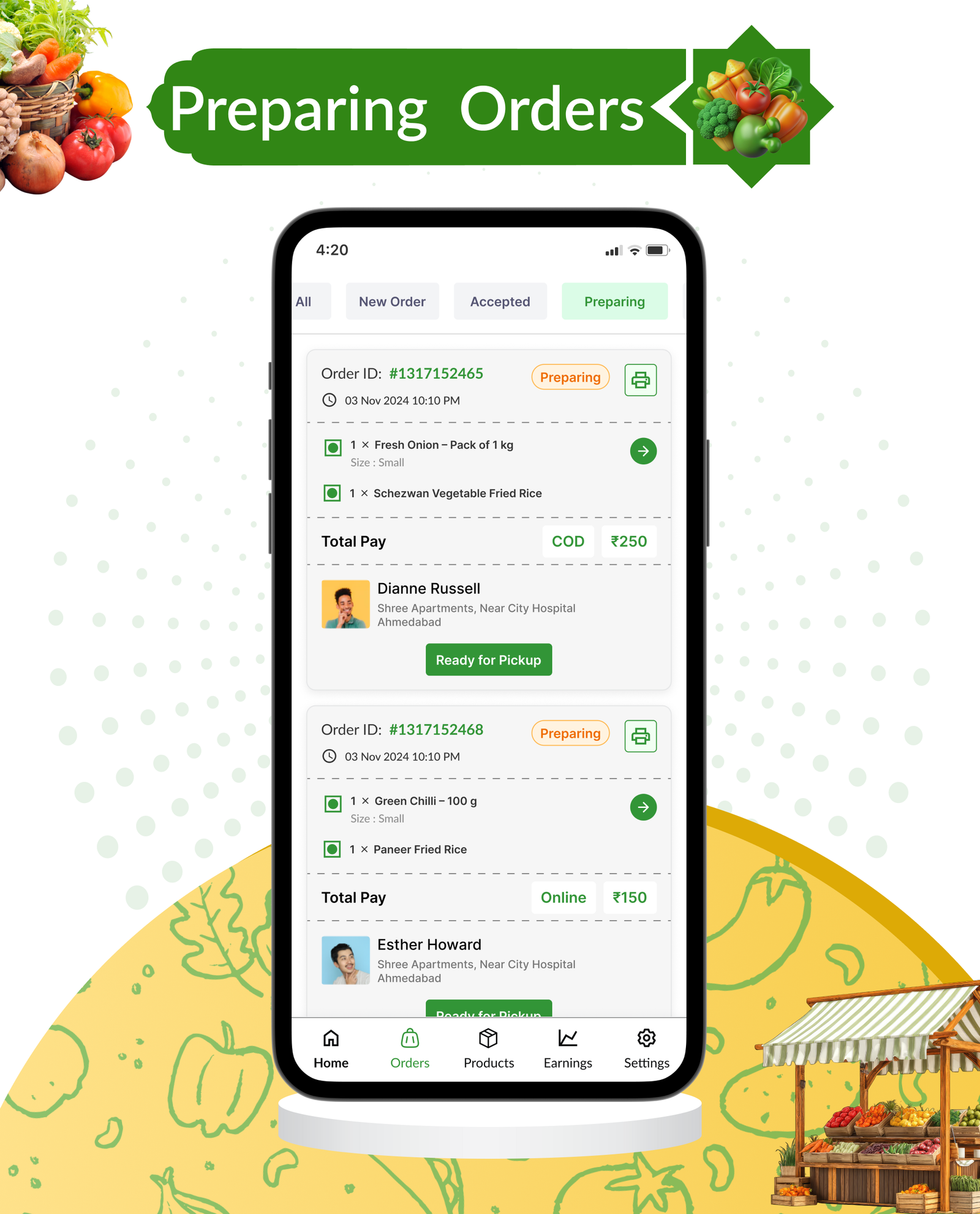 DTBasket – Flutter Grocery Delivery App with Seller & Delivery Partner (Android - iOS) + Admin Panel