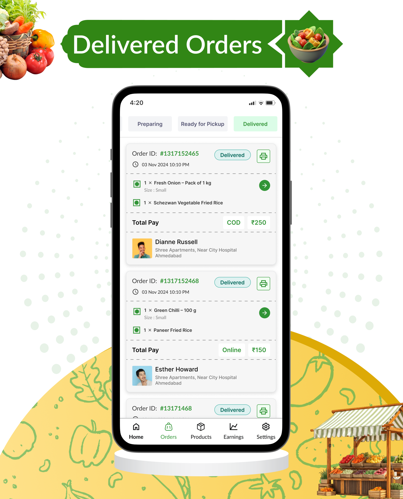 DTBasket – Flutter Grocery Delivery App with Seller & Delivery Partner (Android - iOS) + Admin Panel