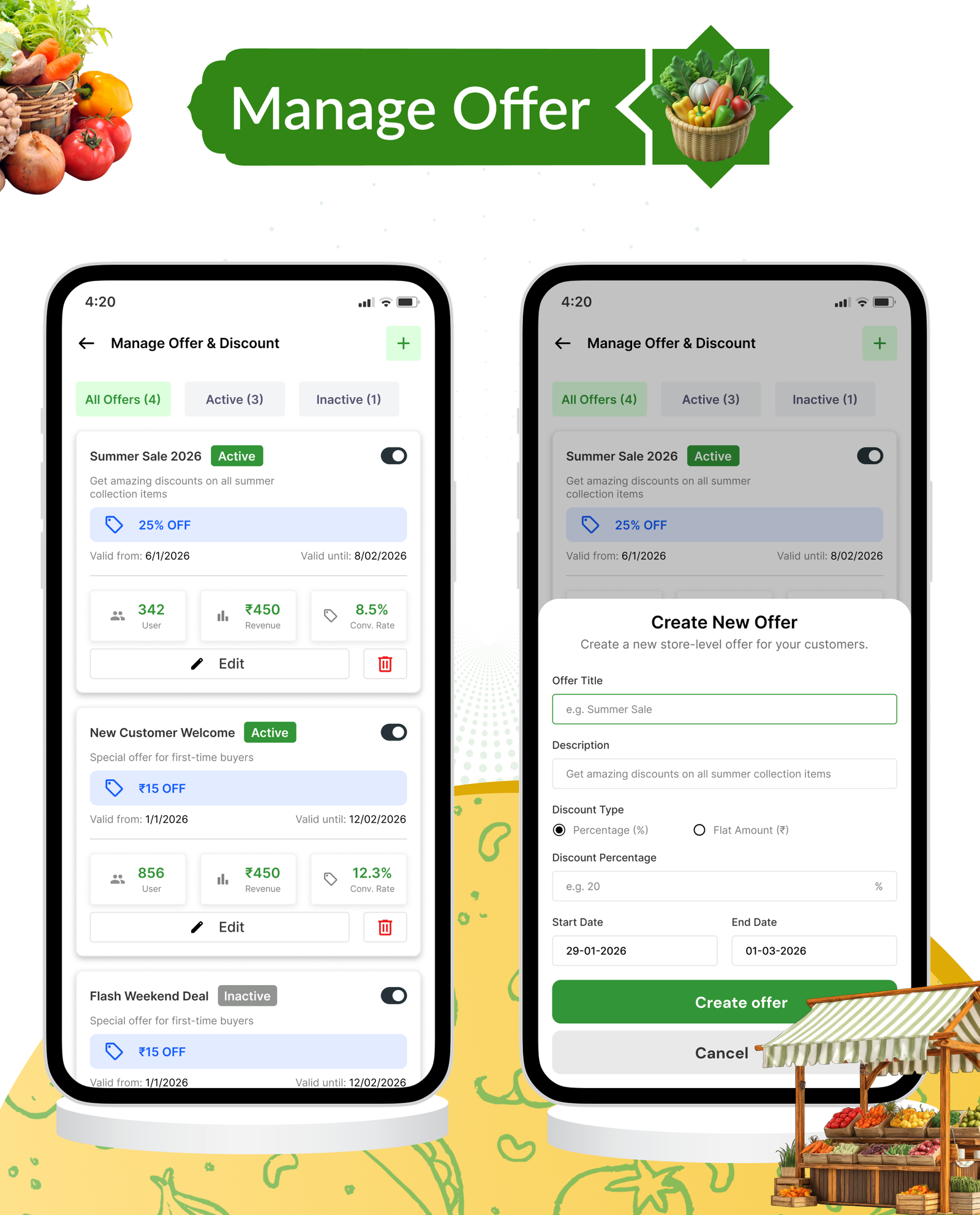 DTBasket – Flutter Grocery Delivery App with Seller & Delivery Partner (Android - iOS) + Admin Panel