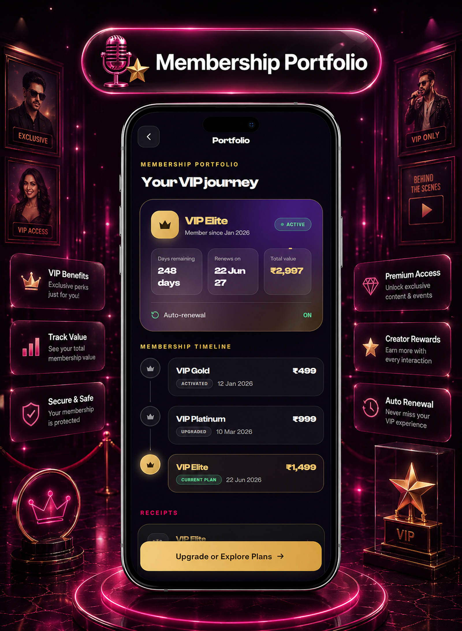 DTCameo – Celebrity & Influencer Video Messages | Flutter App with Laravel Admin Panel