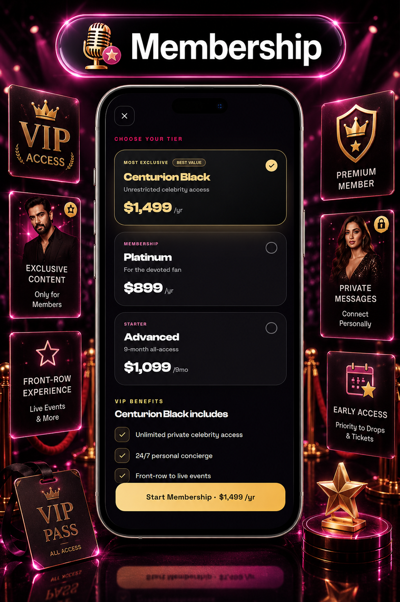 DTCameo – Celebrity & Influencer Video Messages | Flutter App with Laravel Admin Panel