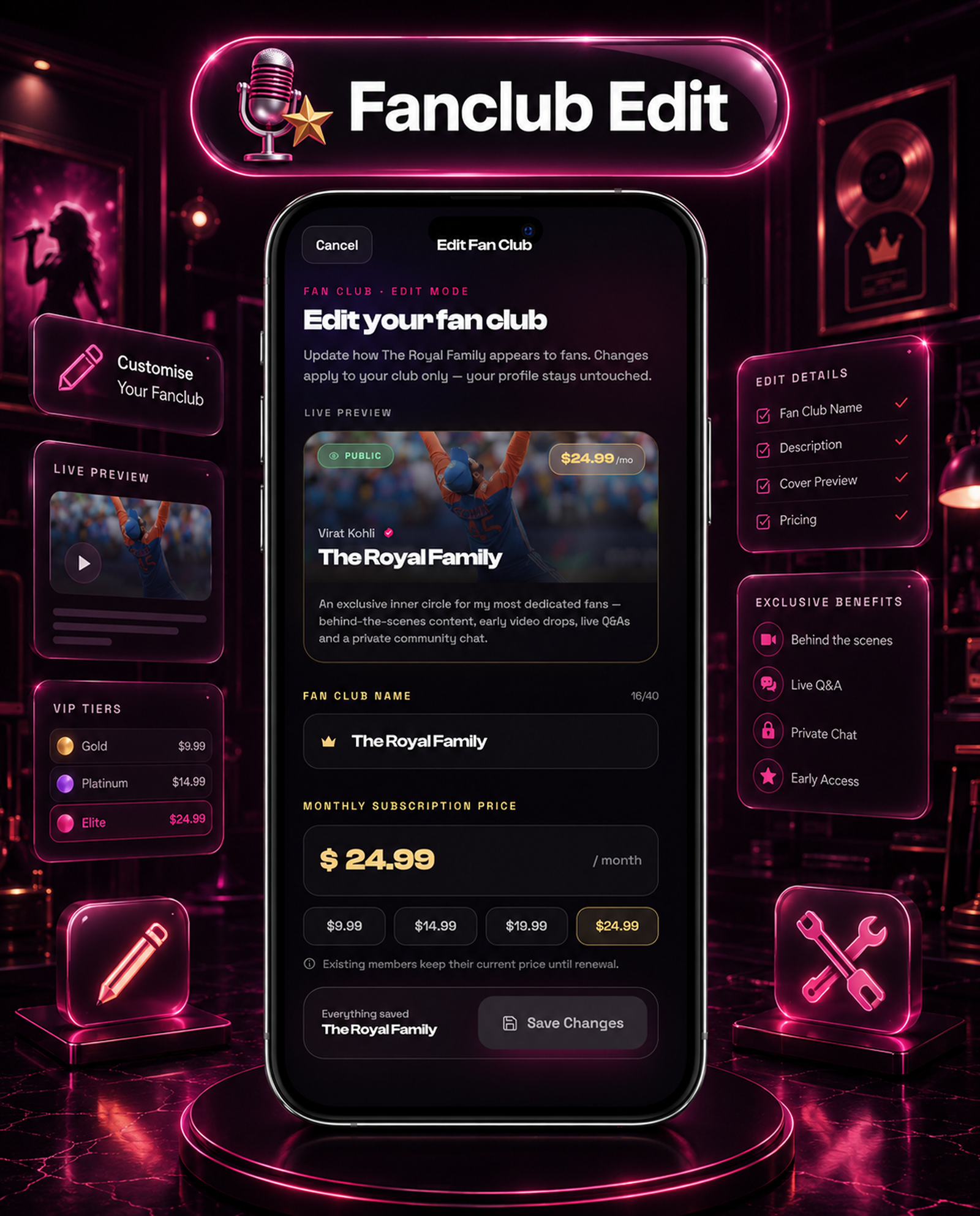 DTCameo – Celebrity & Influencer Video Messages | Flutter App with Laravel Admin Panel