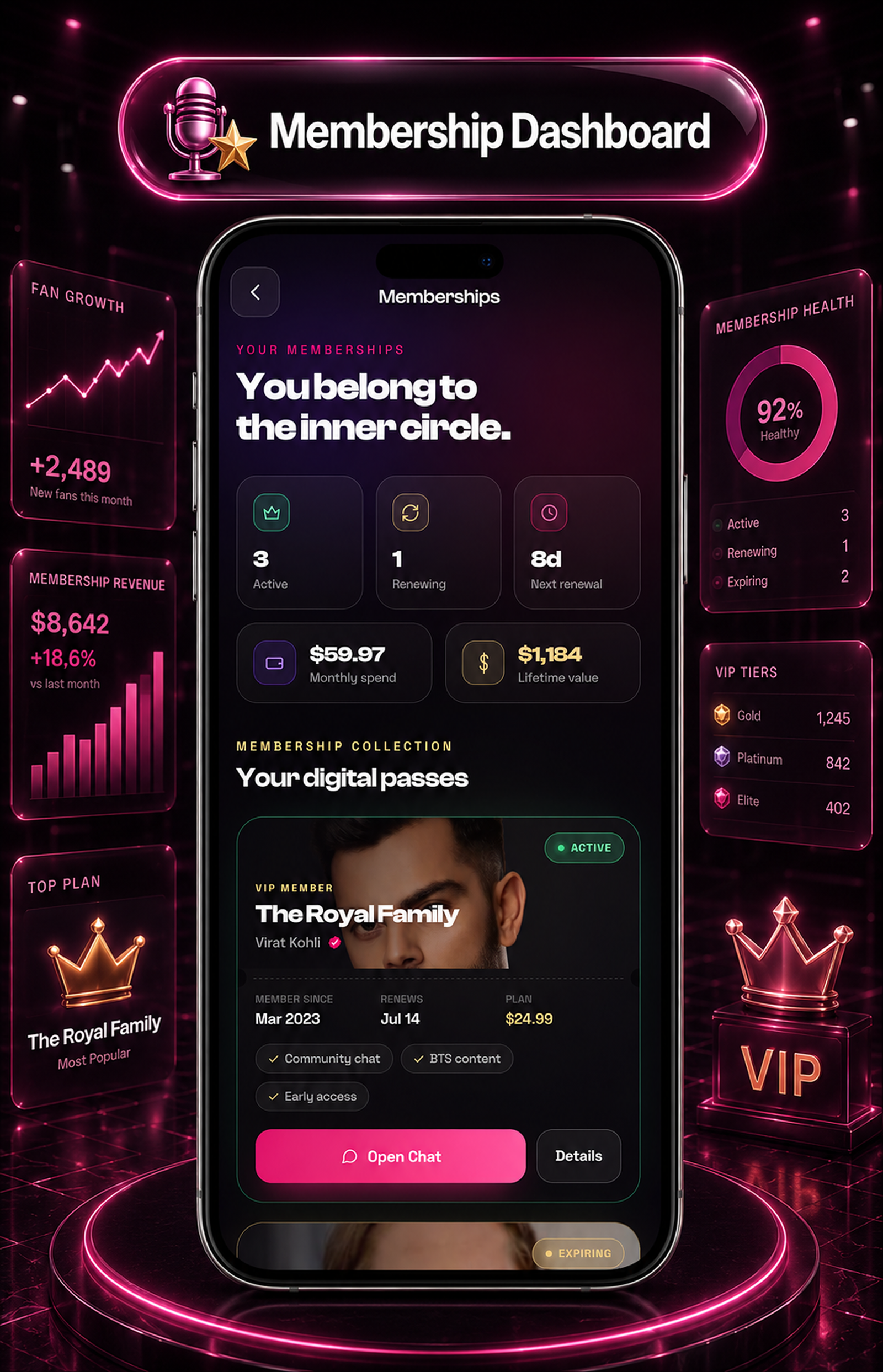 DTCameo – Celebrity & Influencer Video Messages | Flutter App with Laravel Admin Panel