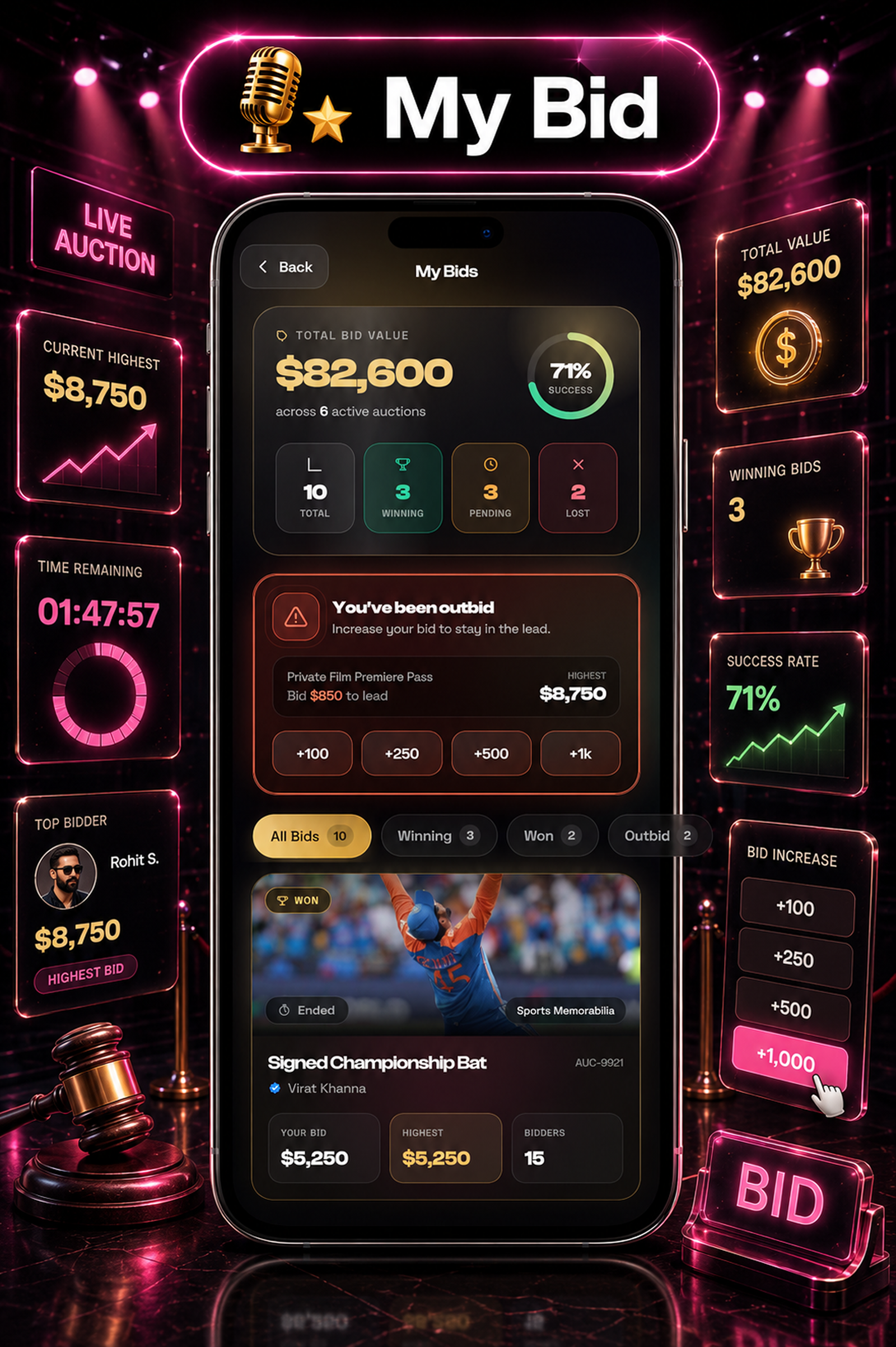 DTCameo – Celebrity & Influencer Video Messages | Flutter App with Laravel Admin Panel