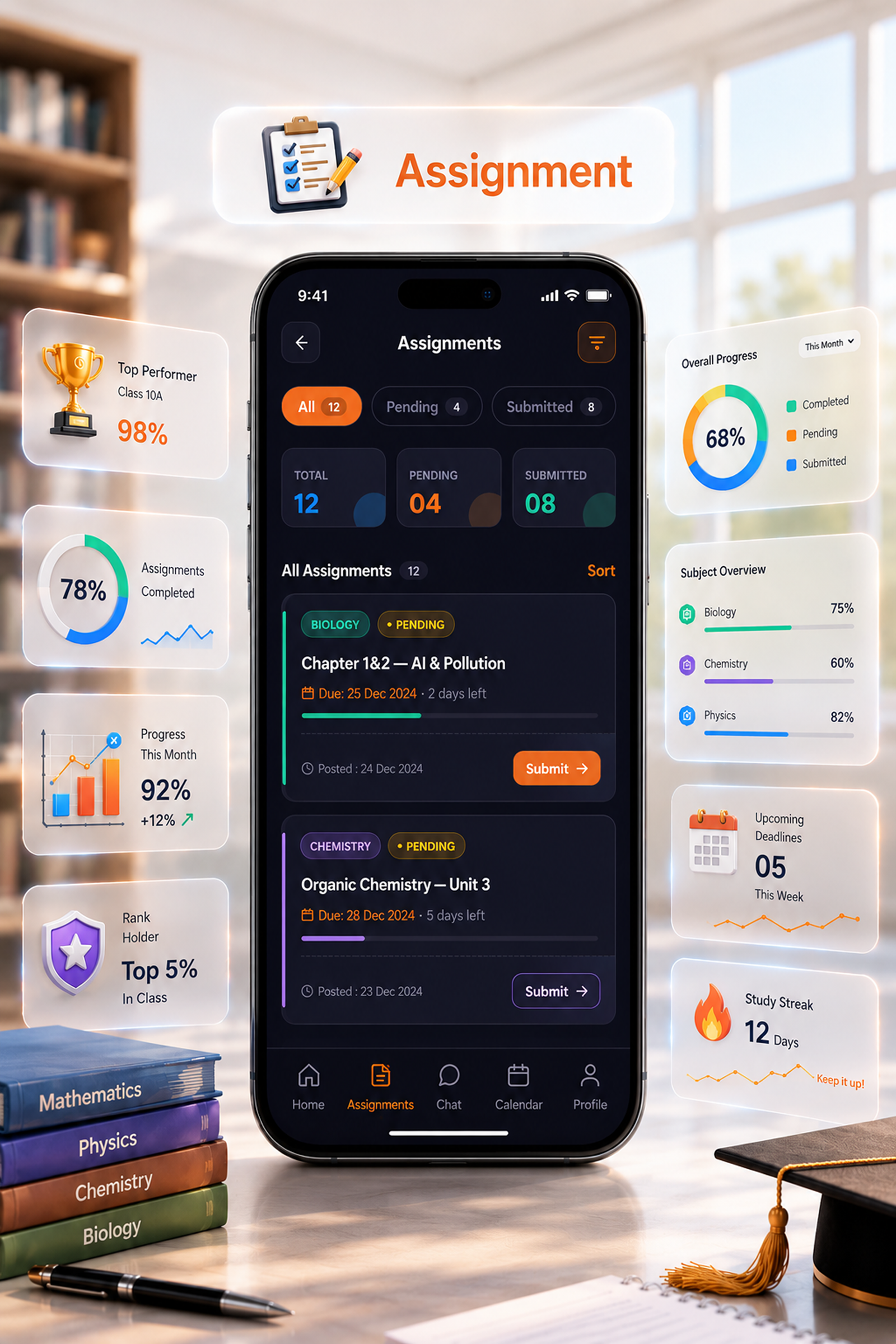 DTCampus – School & College Management System with Admin Panel | Flutter App for Android & iOS - 18