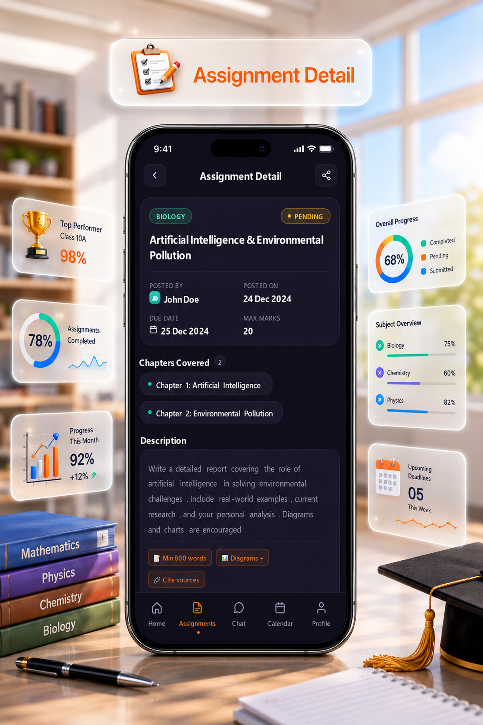 DTCampus – School & College Management System with Admin Panel | Flutter App for Android & iOS - 19