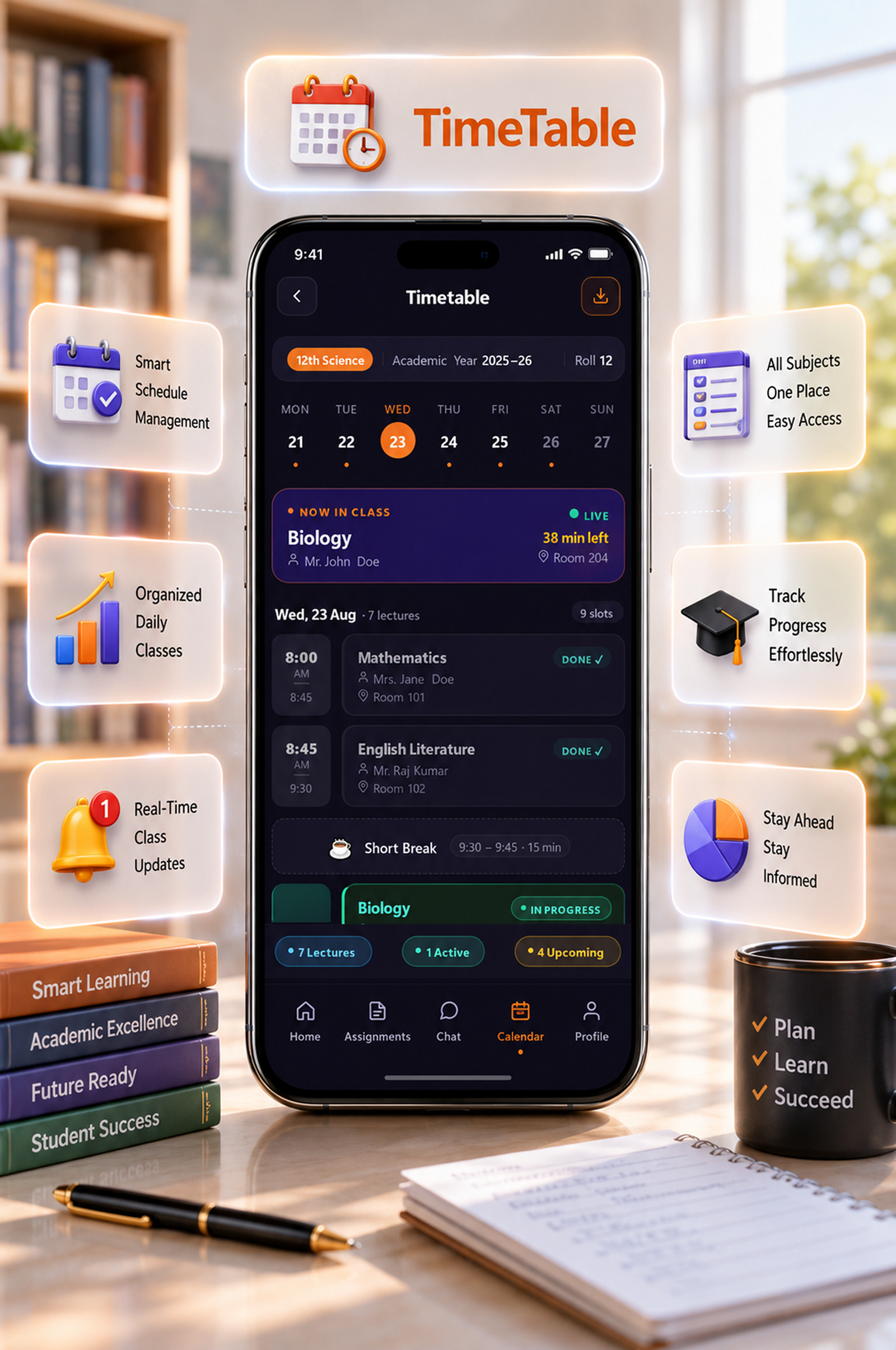 DTCampus – School & College Management System with Admin Panel | Flutter App for Android & iOS - 20