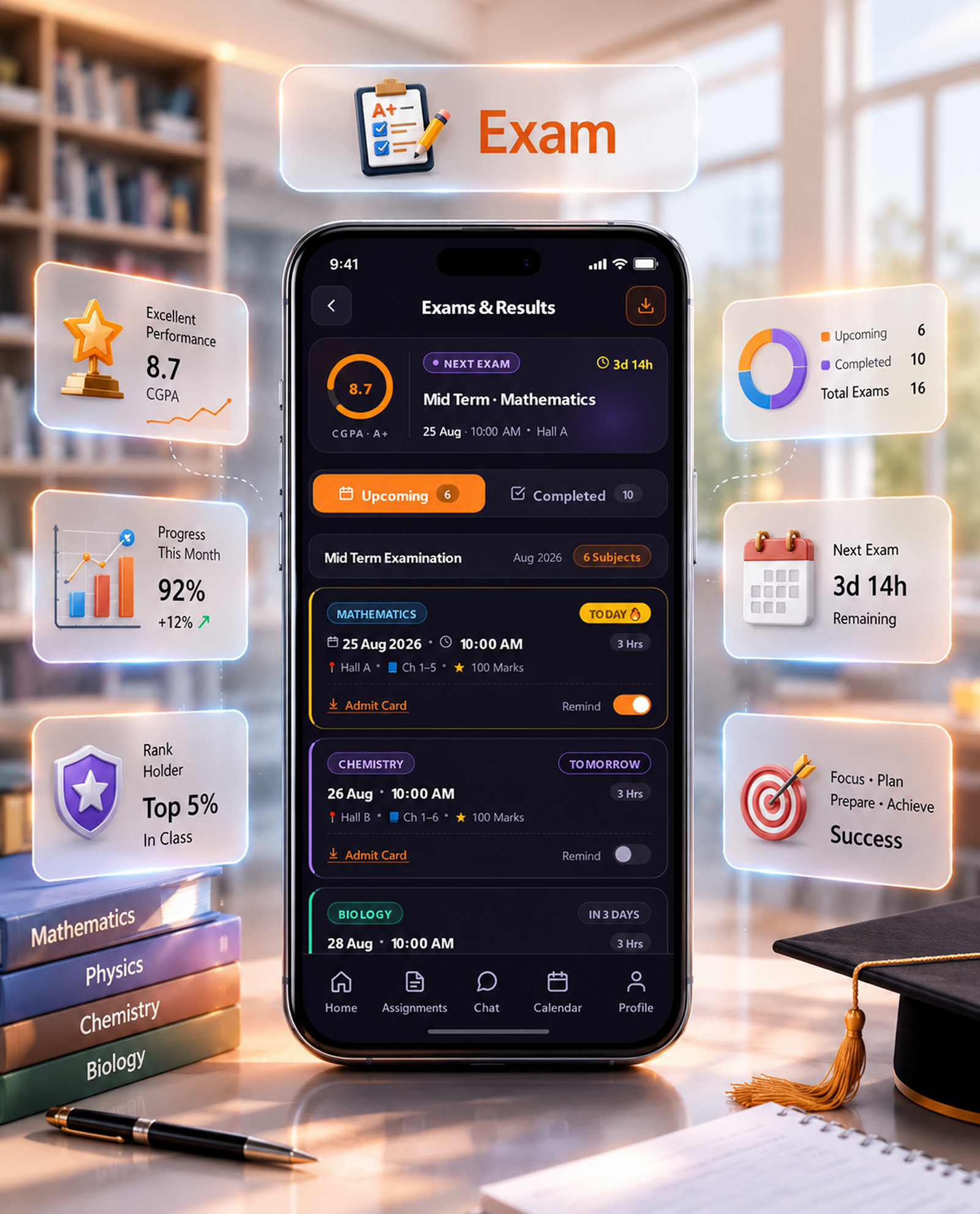 DTCampus – School & College Management System with Admin Panel | Flutter App for Android & iOS - 21