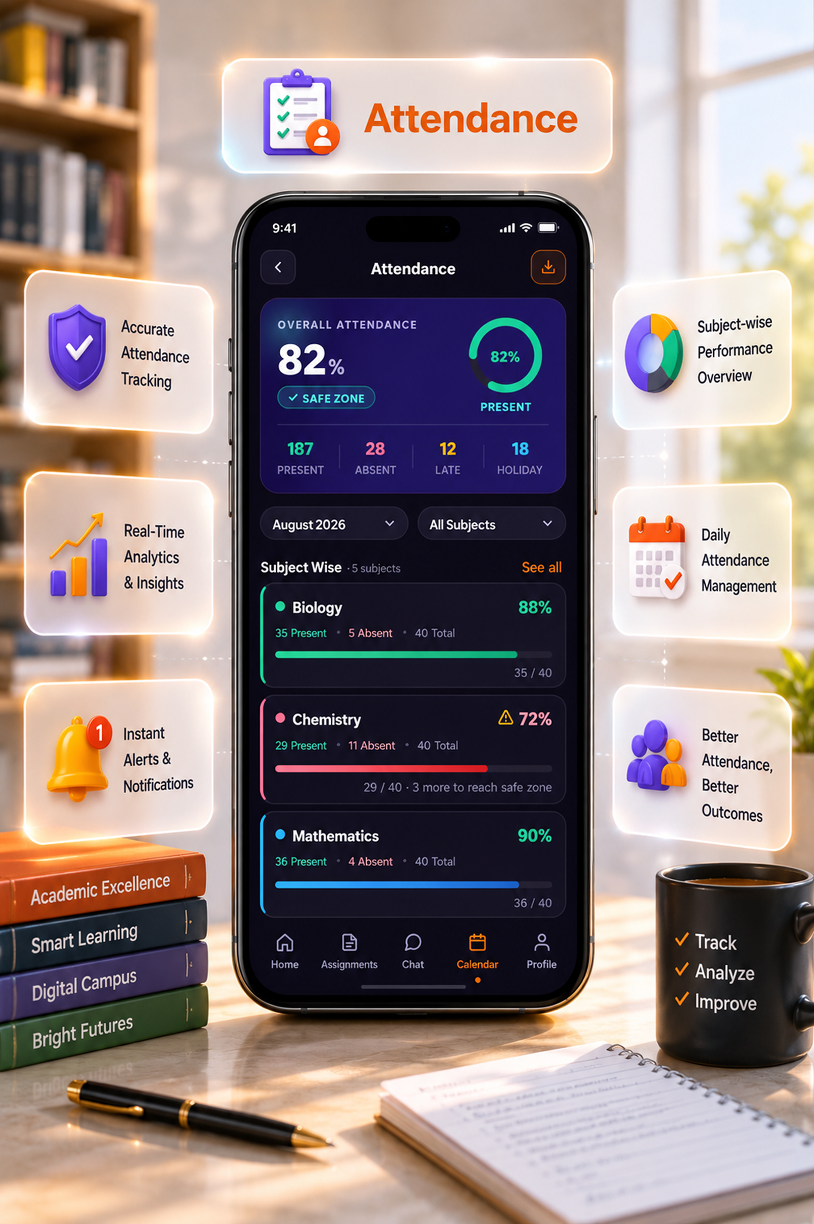 DTCampus – School & College Management System with Admin Panel | Flutter App for Android & iOS - 23