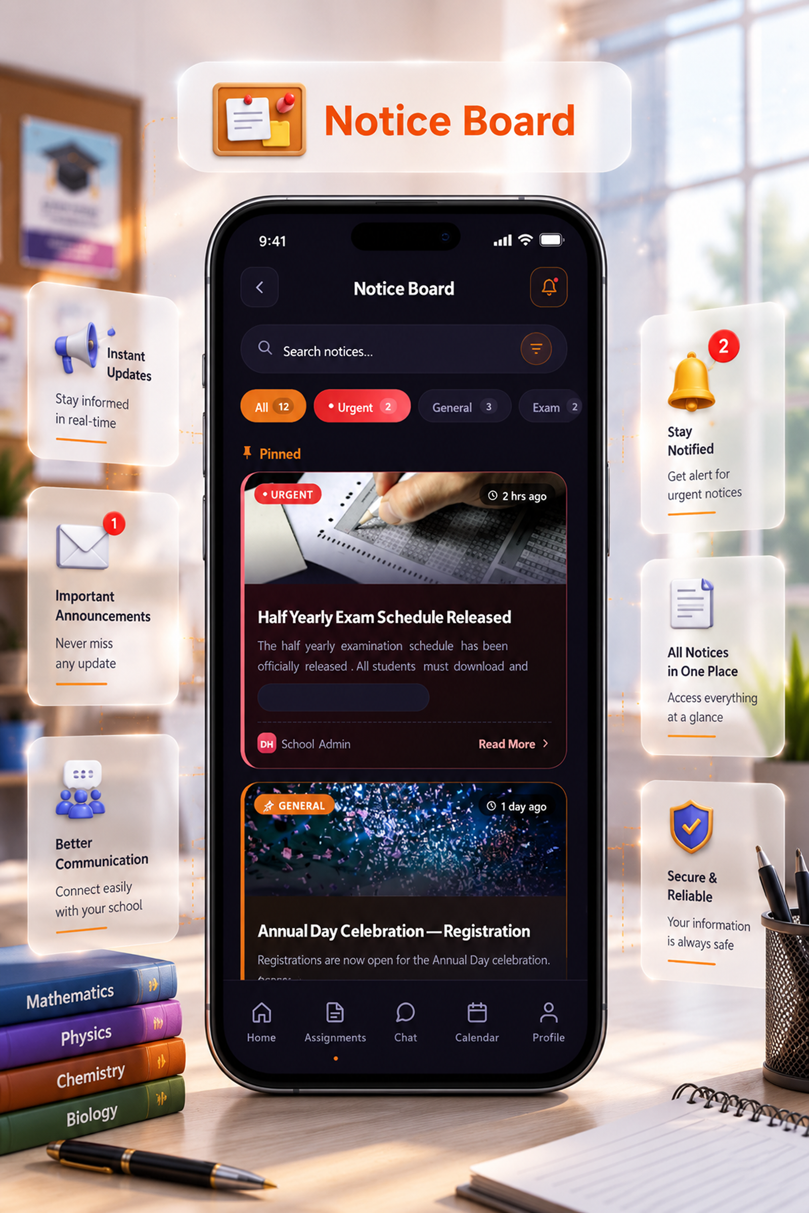 DTCampus – School & College Management System with Admin Panel | Flutter App for Android & iOS - 27