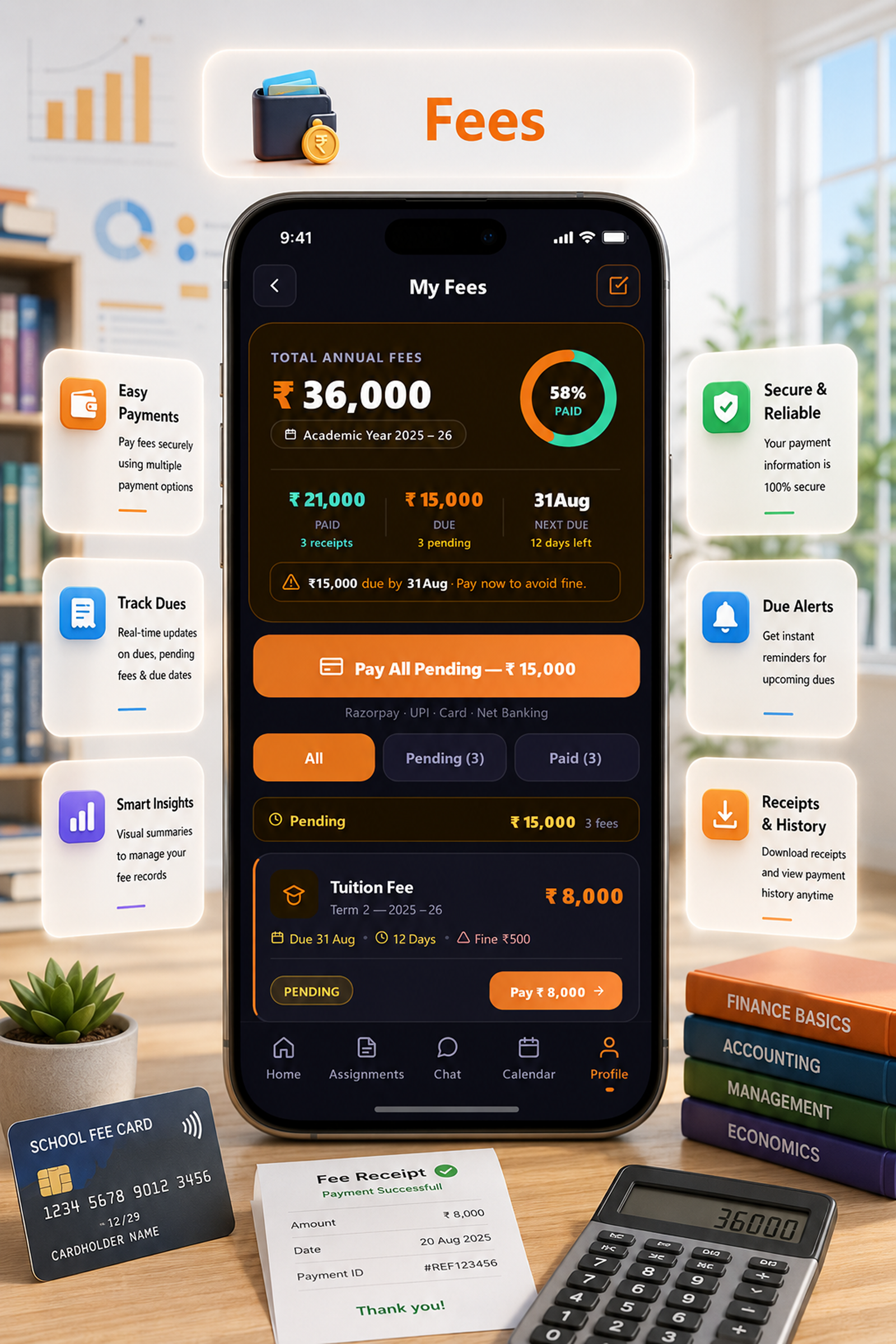 DTCampus – School & College Management System with Admin Panel | Flutter App for Android & iOS - 28