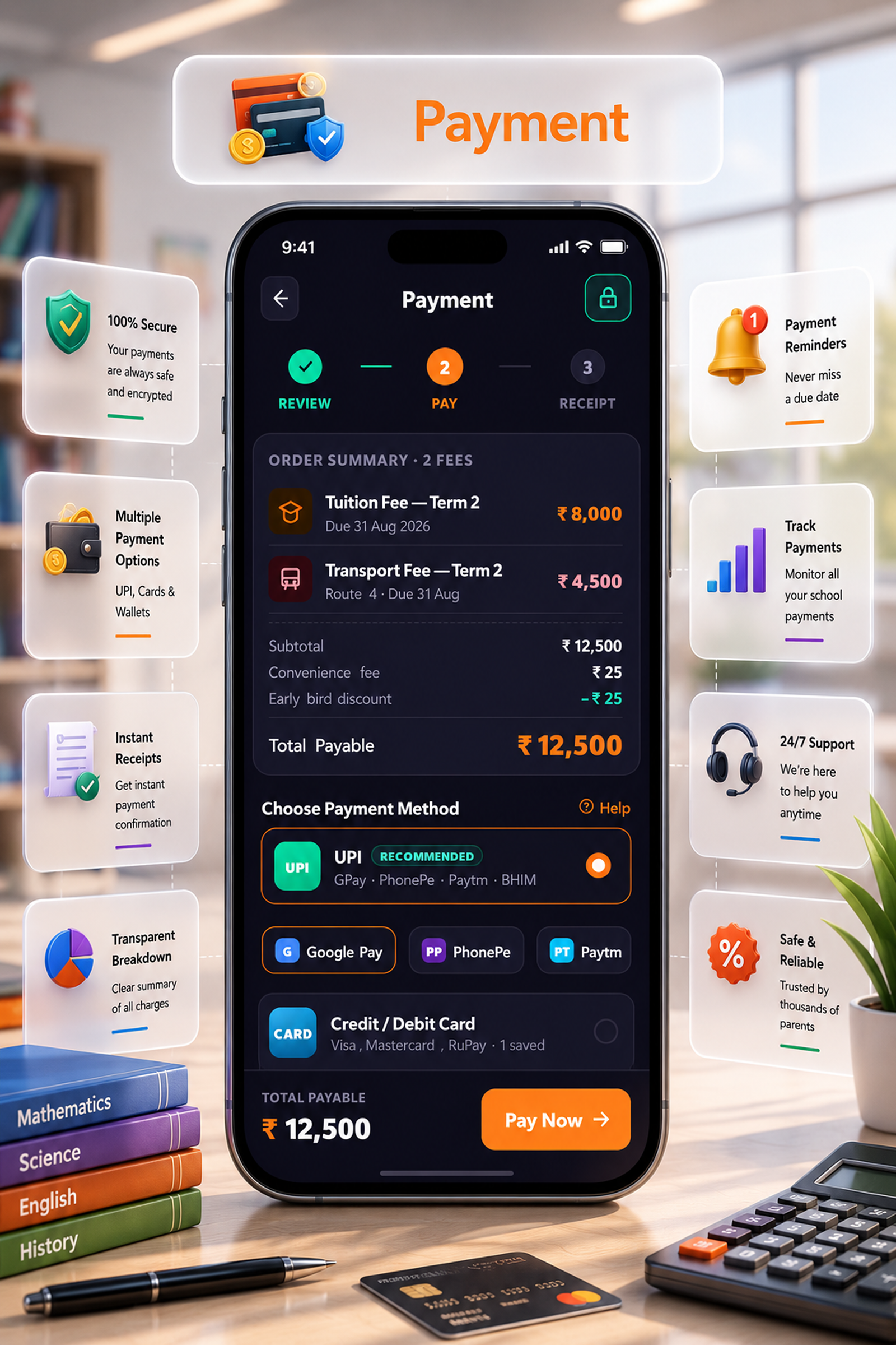 DTCampus – School & College Management System with Admin Panel | Flutter App for Android & iOS - 29