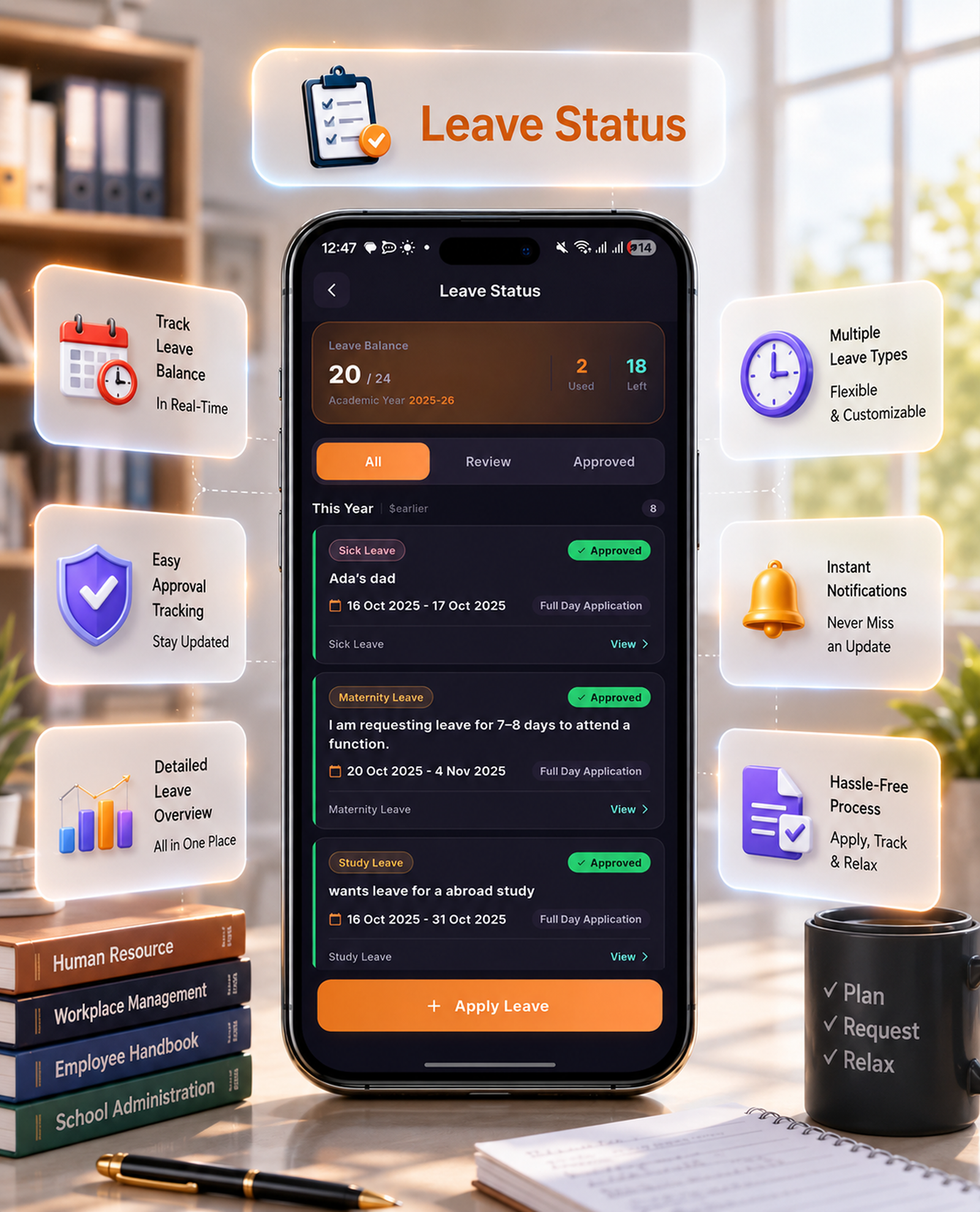 DTCampus – School & College Management System with Admin Panel | Flutter App for Android & iOS - 33