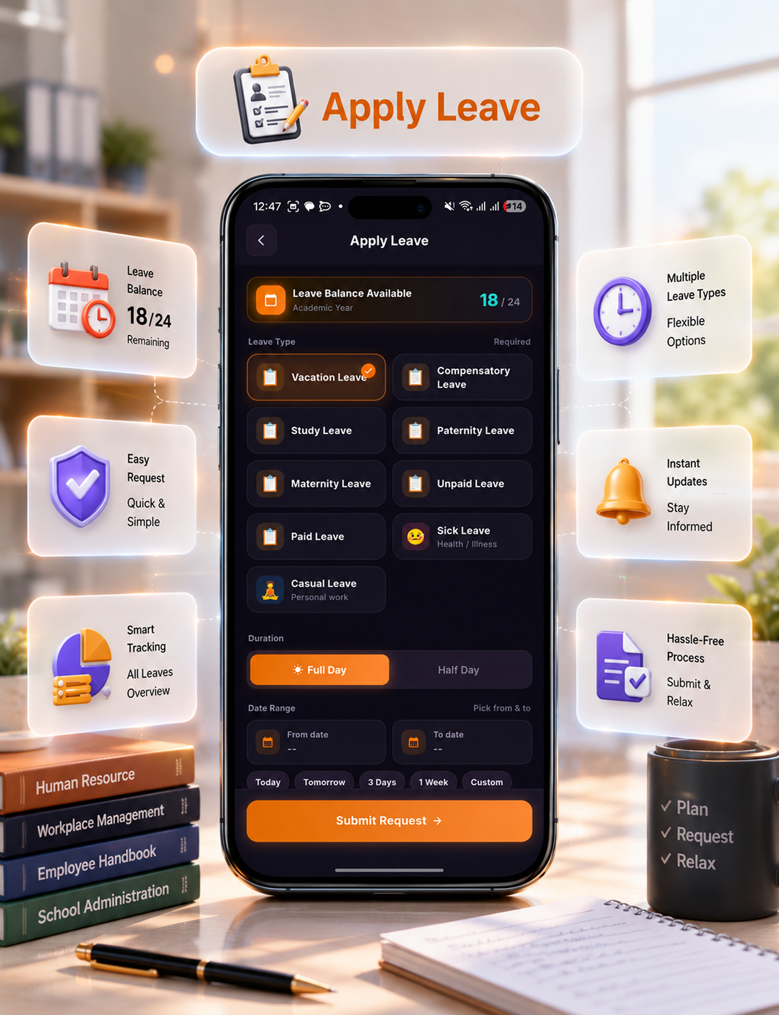 DTCampus – School & College Management System with Admin Panel | Flutter App for Android & iOS - 34