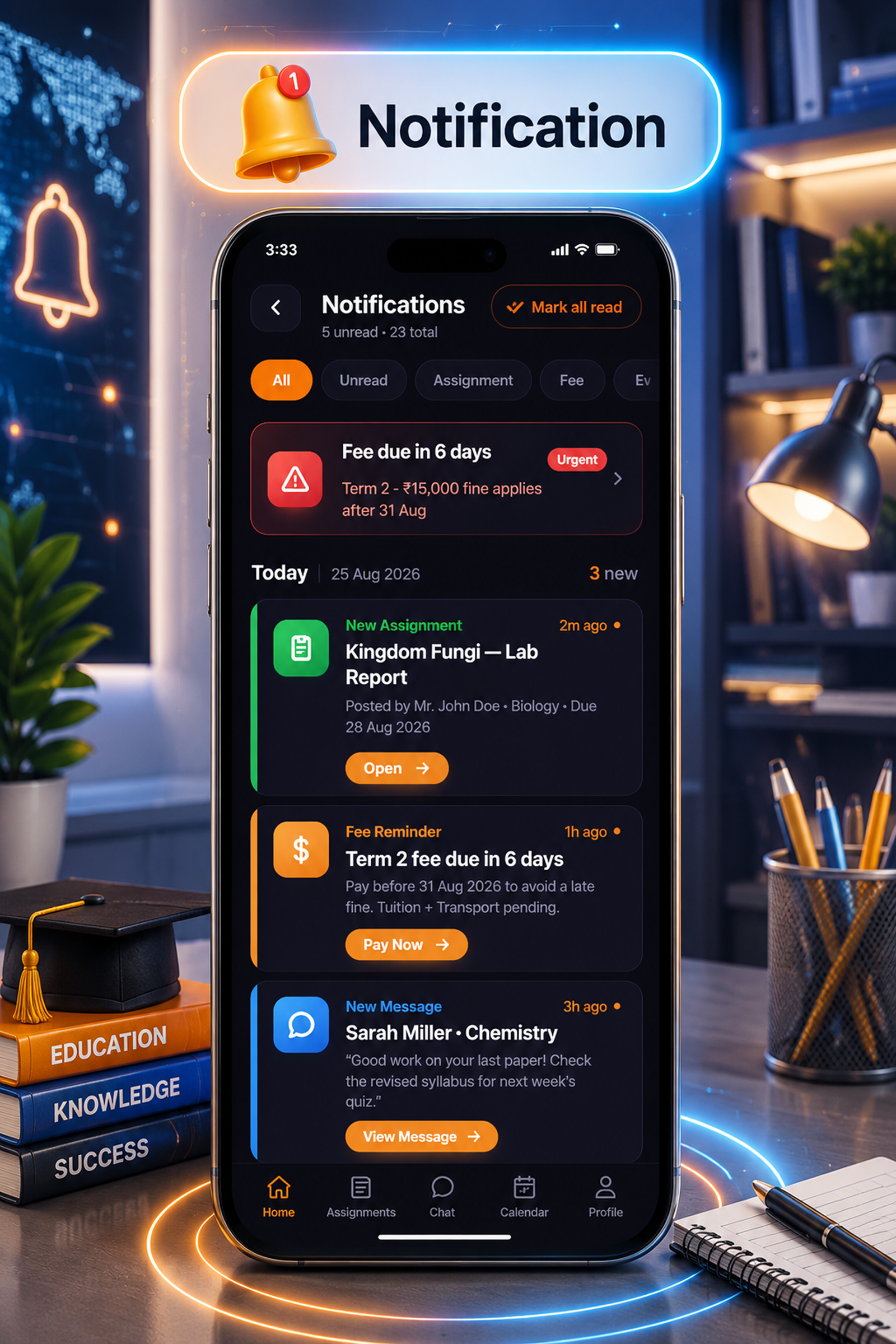 DTCampus – School & College Management System with Admin Panel | Flutter App for Android & iOS - 39