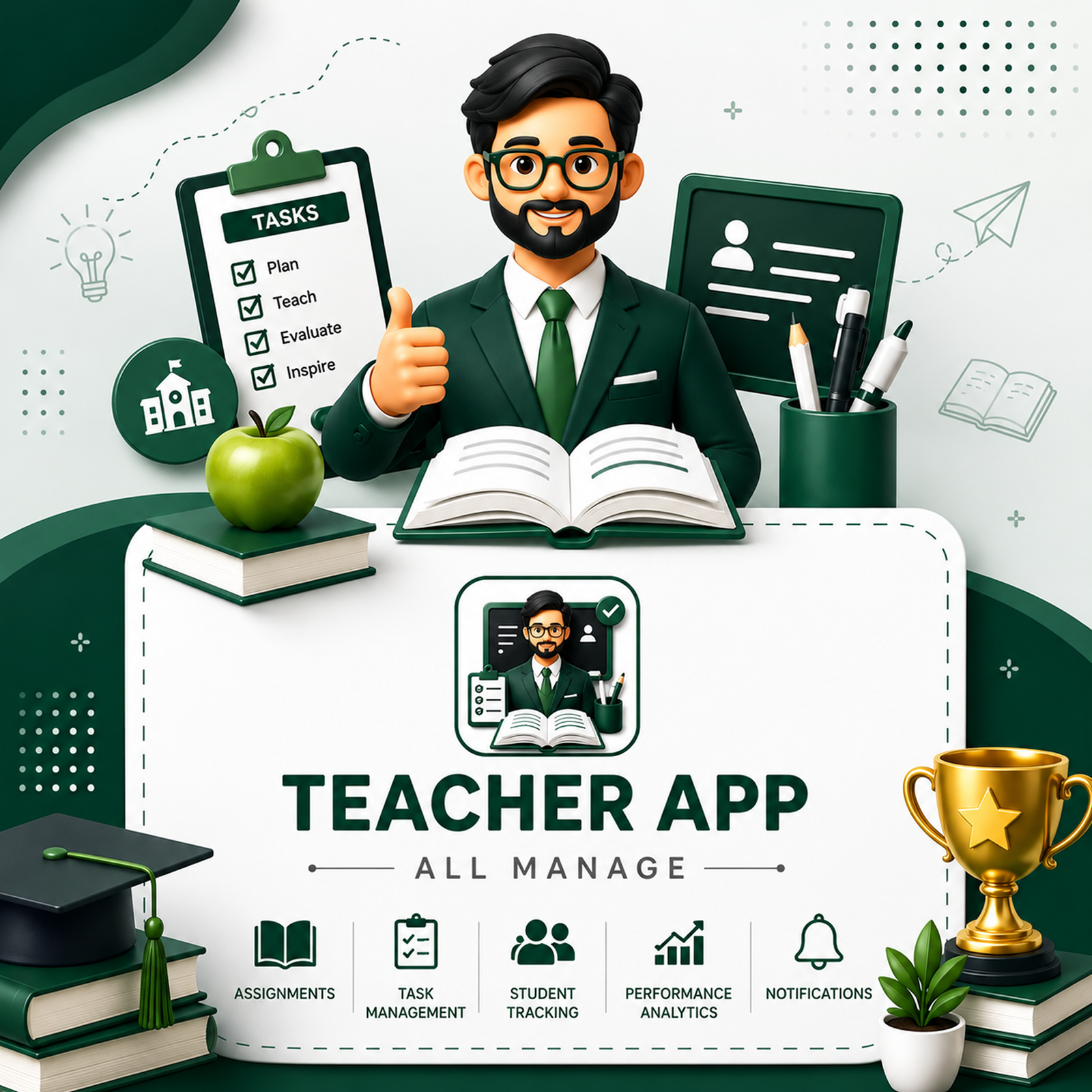 DTCampus – School & College Management System with Admin Panel | Flutter App for Android & iOS - 41