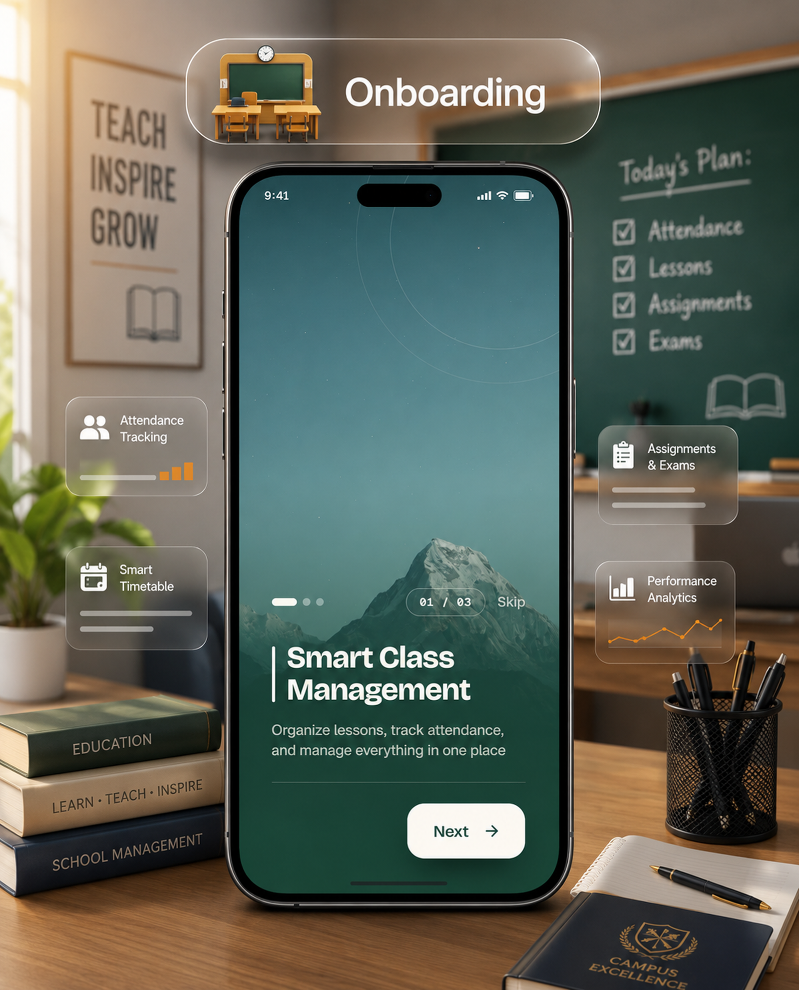 DTCampus – School & College Management System with Admin Panel | Flutter App for Android & iOS - 43