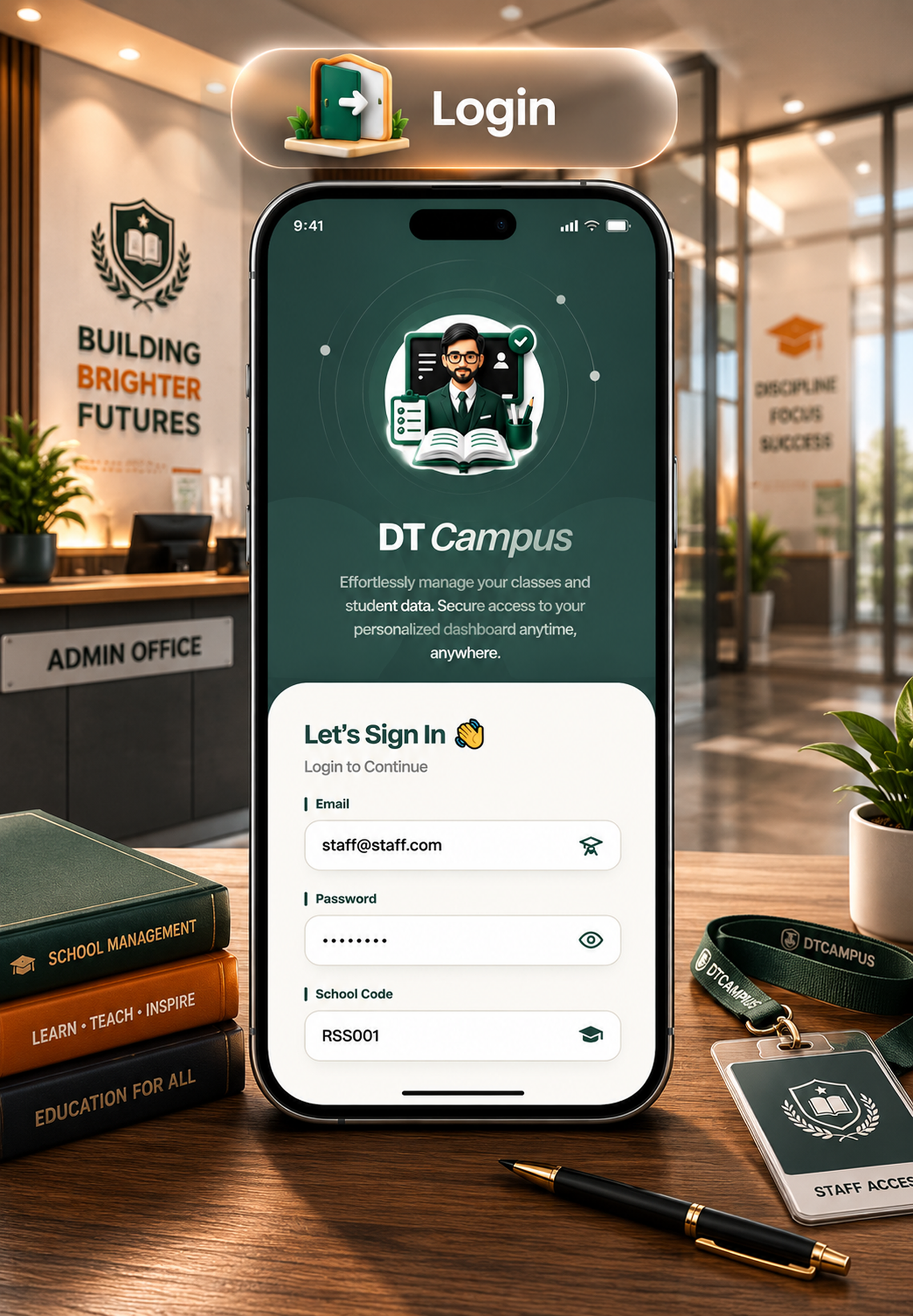DTCampus – School & College Management System with Admin Panel | Flutter App for Android & iOS - 44