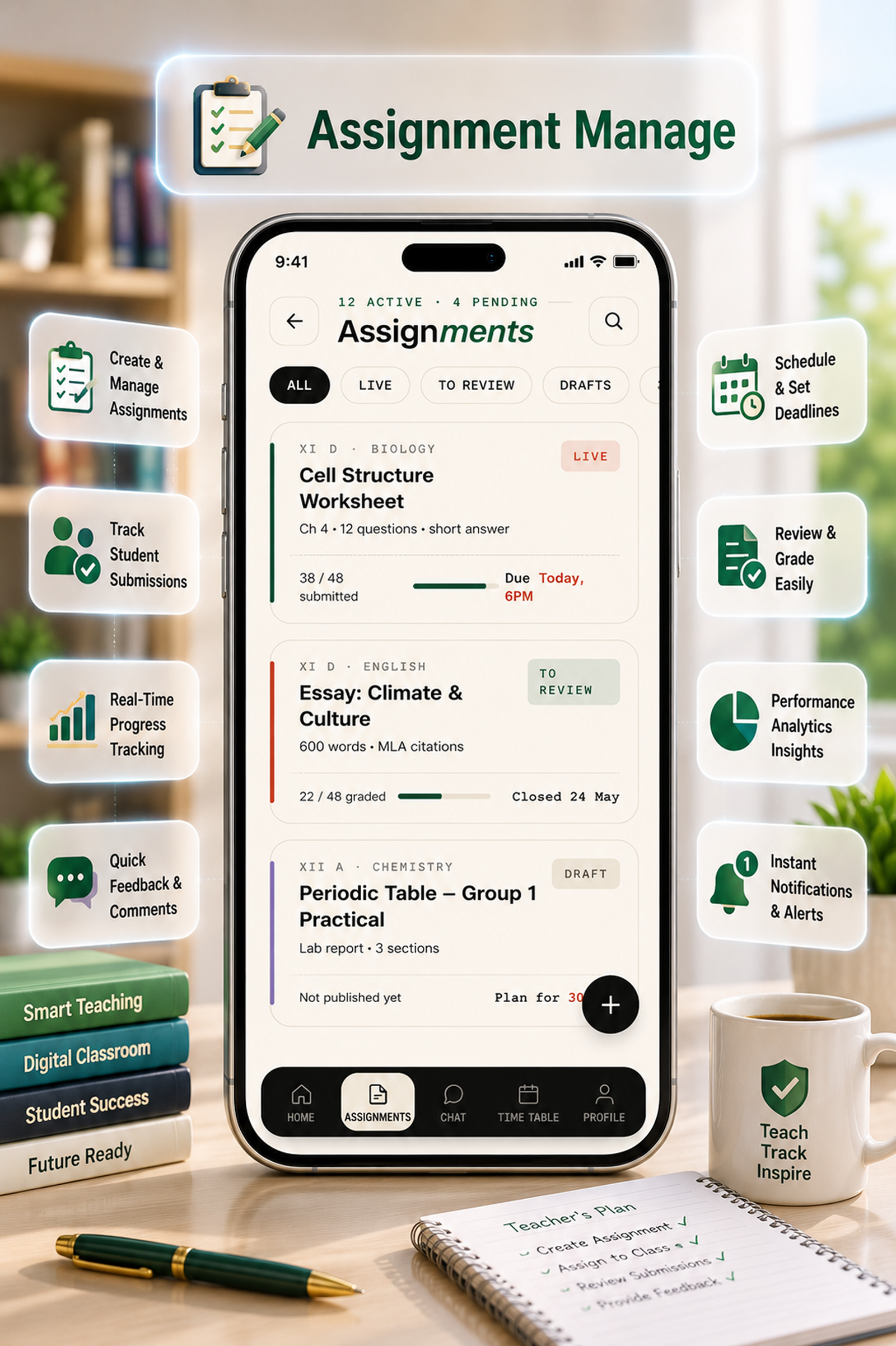 DTCampus – School & College Management System with Admin Panel | Flutter App for Android & iOS - 46