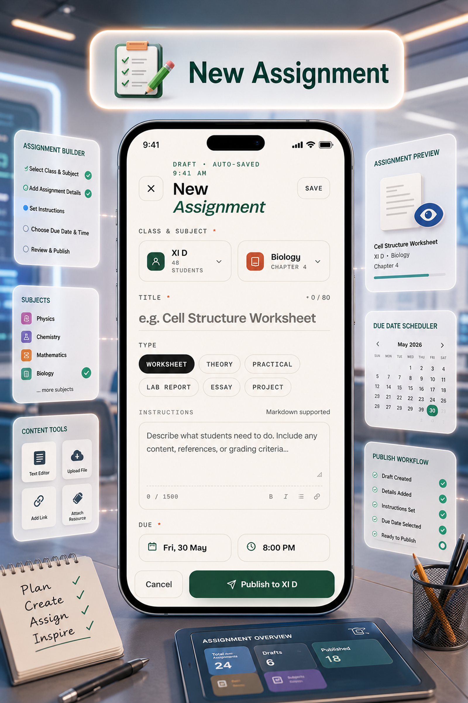 DTCampus – School & College Management System with Admin Panel | Flutter App for Android & iOS - 48
