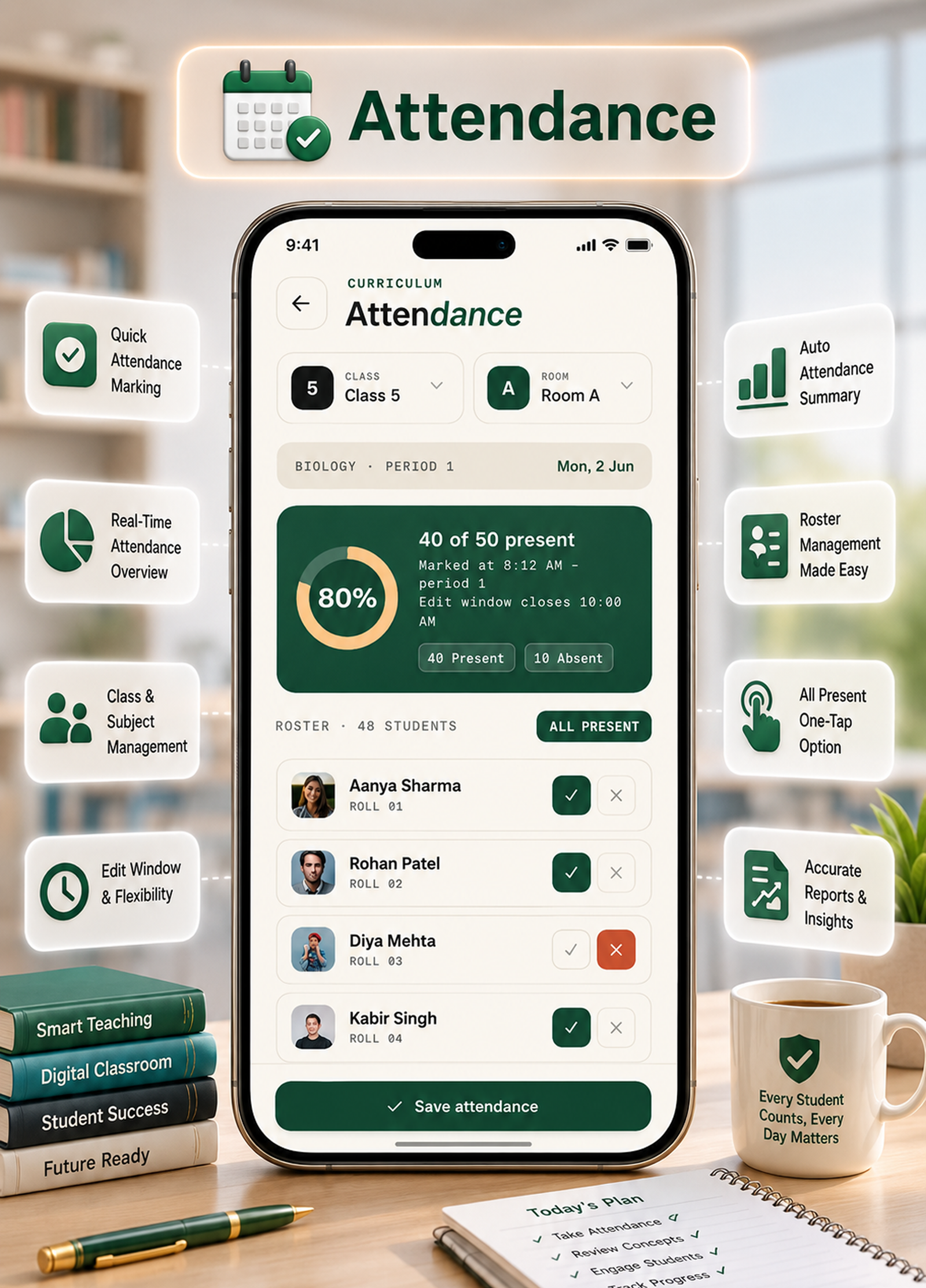 DTCampus – School & College Management System with Admin Panel | Flutter App for Android & iOS - 49