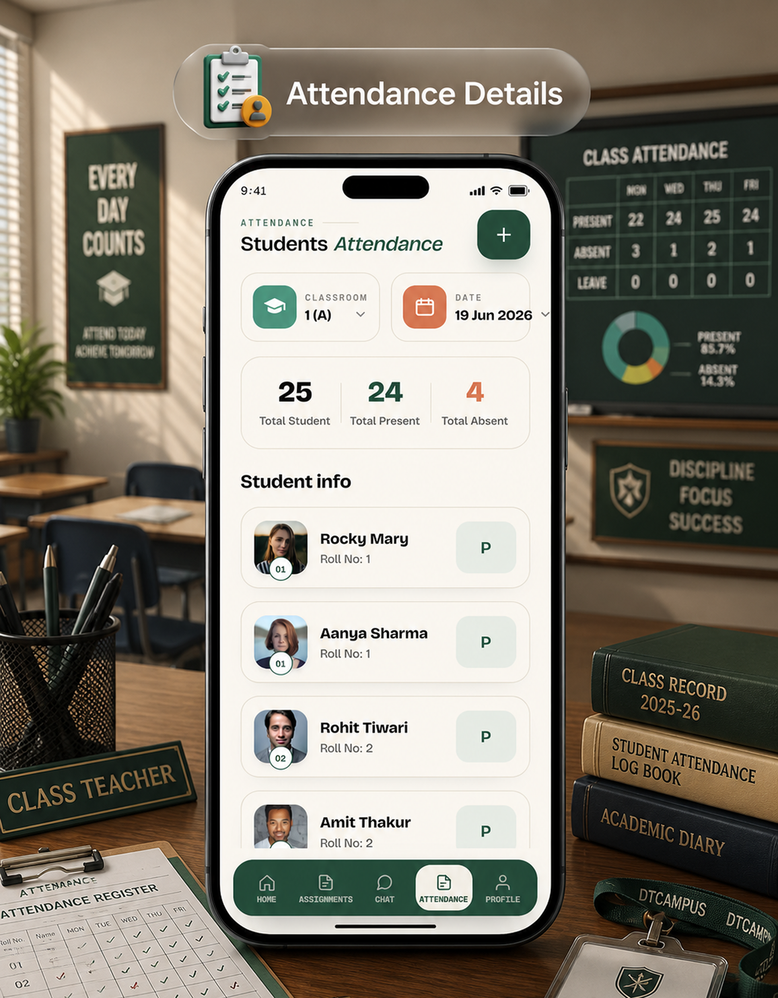 DTCampus – School & College Management System with Admin Panel | Flutter App for Android & iOS - 50
