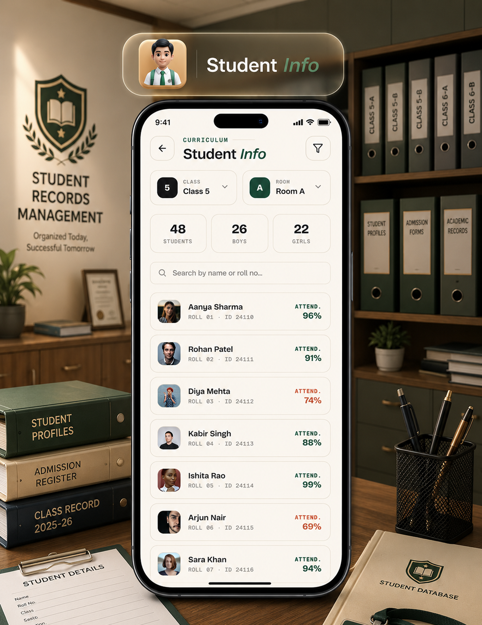 DTCampus – School & College Management System with Admin Panel | Flutter App for Android & iOS - 51