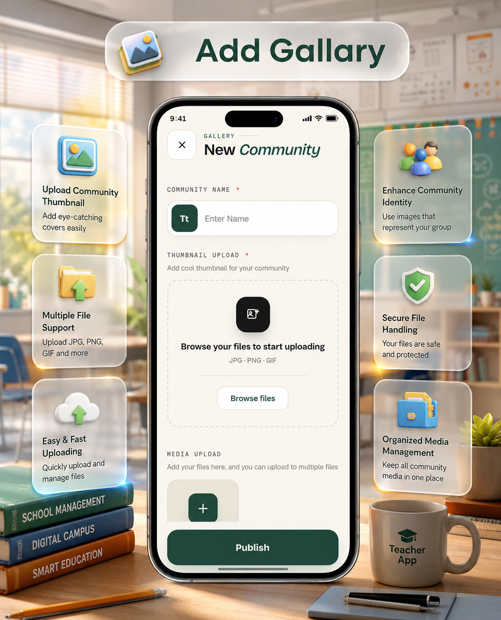 DTCampus – School & College Management System with Admin Panel | Flutter App for Android & iOS - 57