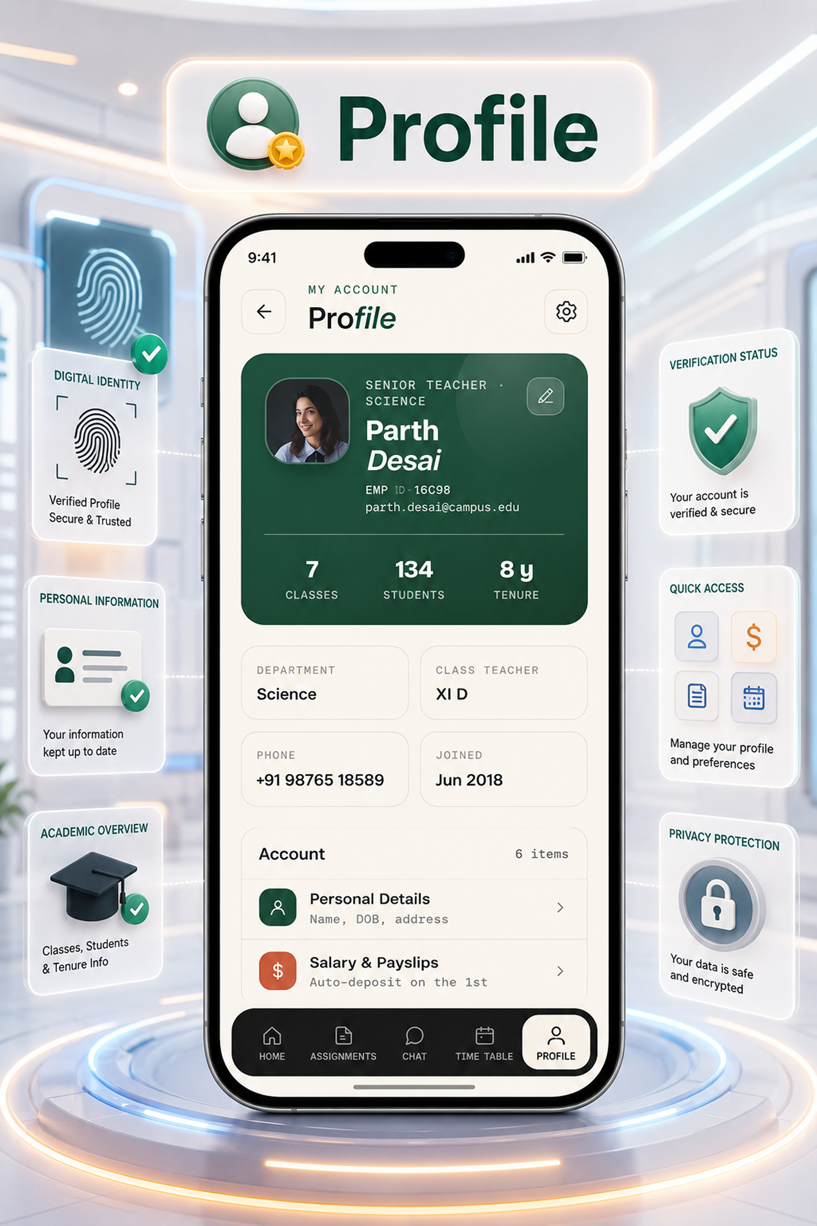 DTCampus – School & College Management System with Admin Panel | Flutter App for Android & iOS - 64