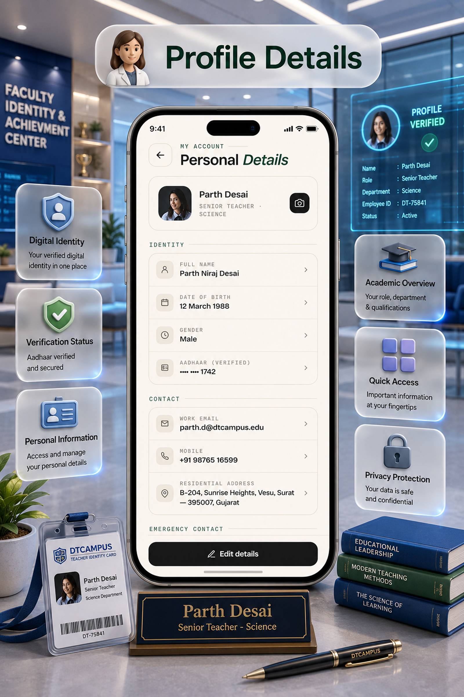 DTCampus – School & College Management System with Admin Panel | Flutter App for Android & iOS - 65