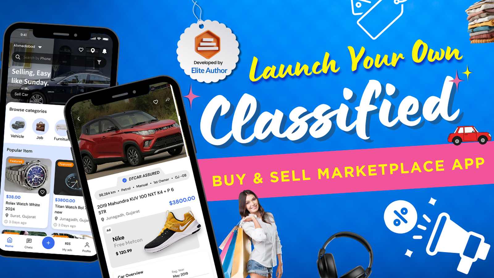 DTClassified - Classified Buy and Sell Marketplace Flutter App ( Android - ios - Web ) - Admin Panel - 10