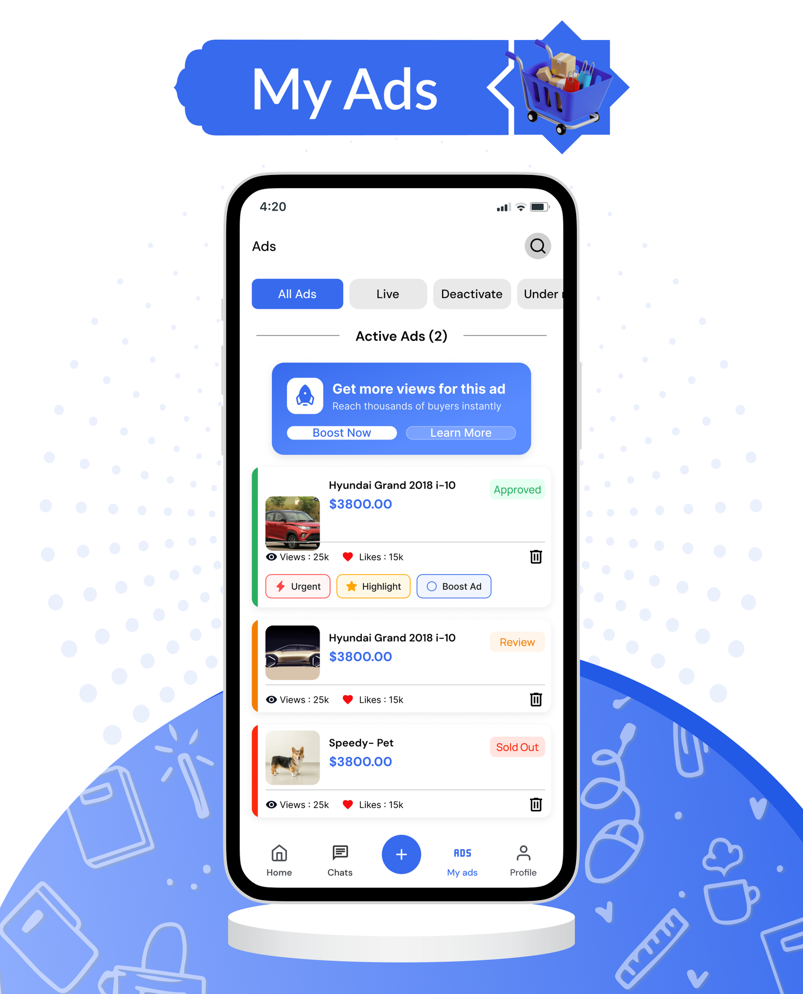 DTClassified - Classified Buy and Sell Marketplace Flutter App ( Android - ios - Web ) - Admin Panel - 26