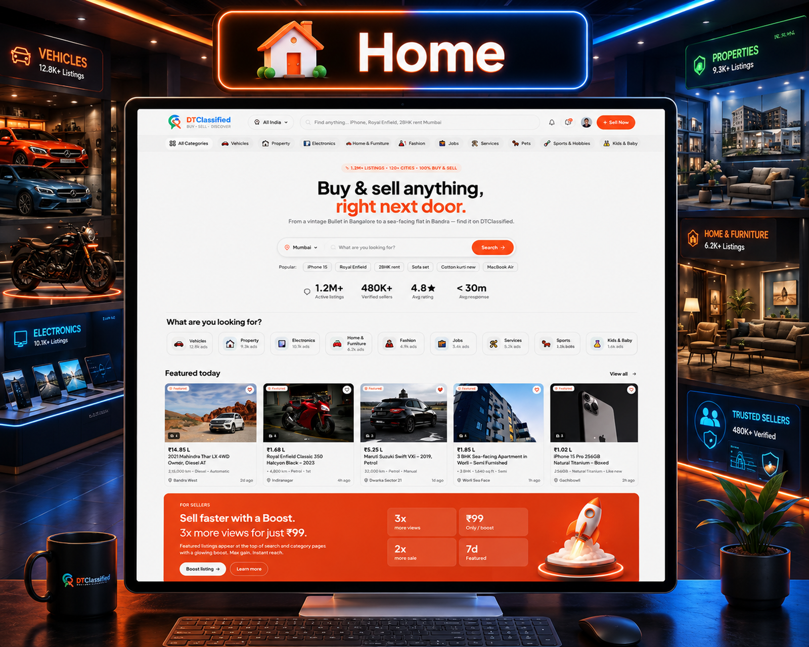 DTClassified - Classified Buy and Sell Marketplace Flutter App ( Android - ios - Web ) - Admin Panel - 40