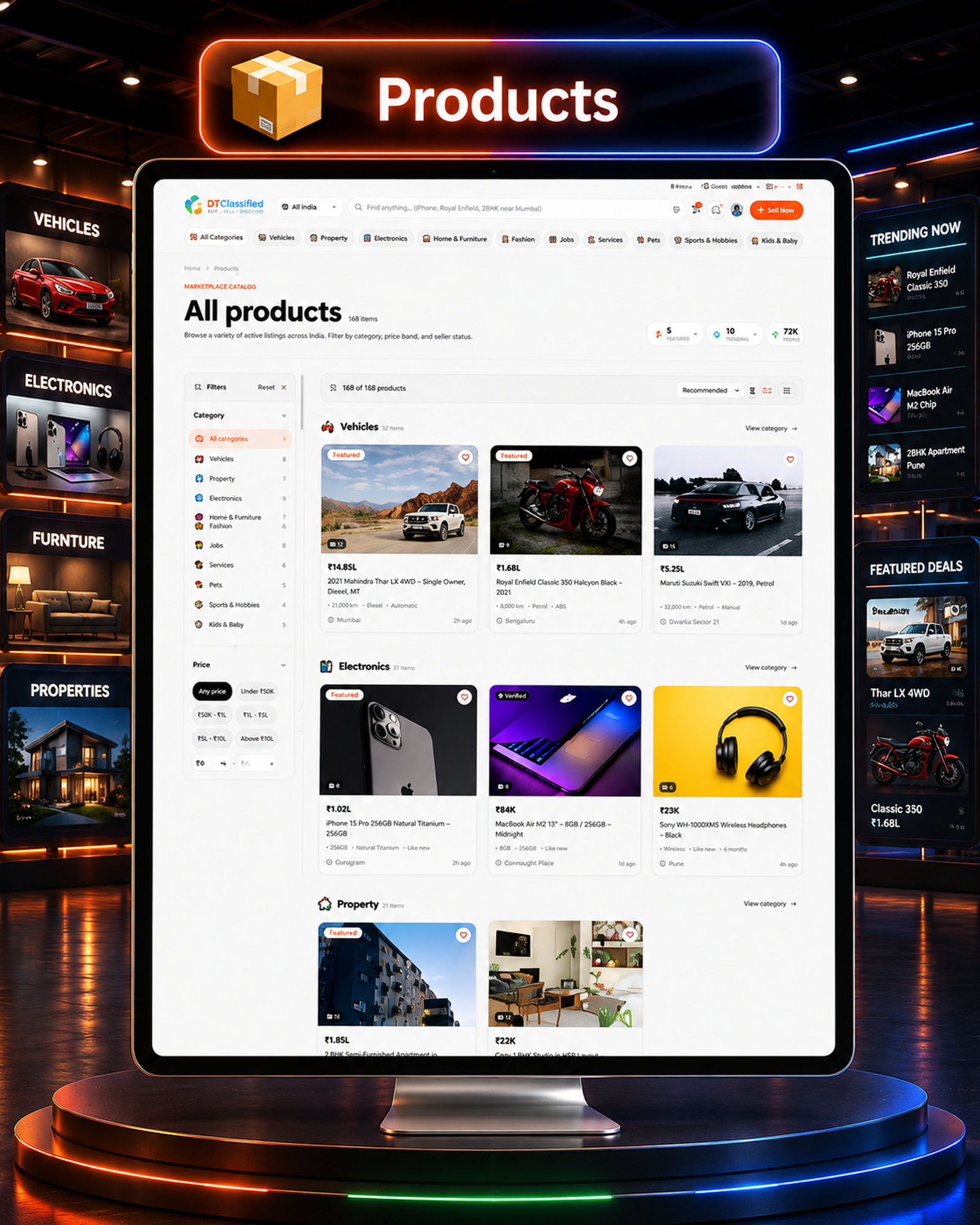 DTClassified - Classified Buy and Sell Marketplace Flutter App ( Android - ios - Web ) - Admin Panel - 41