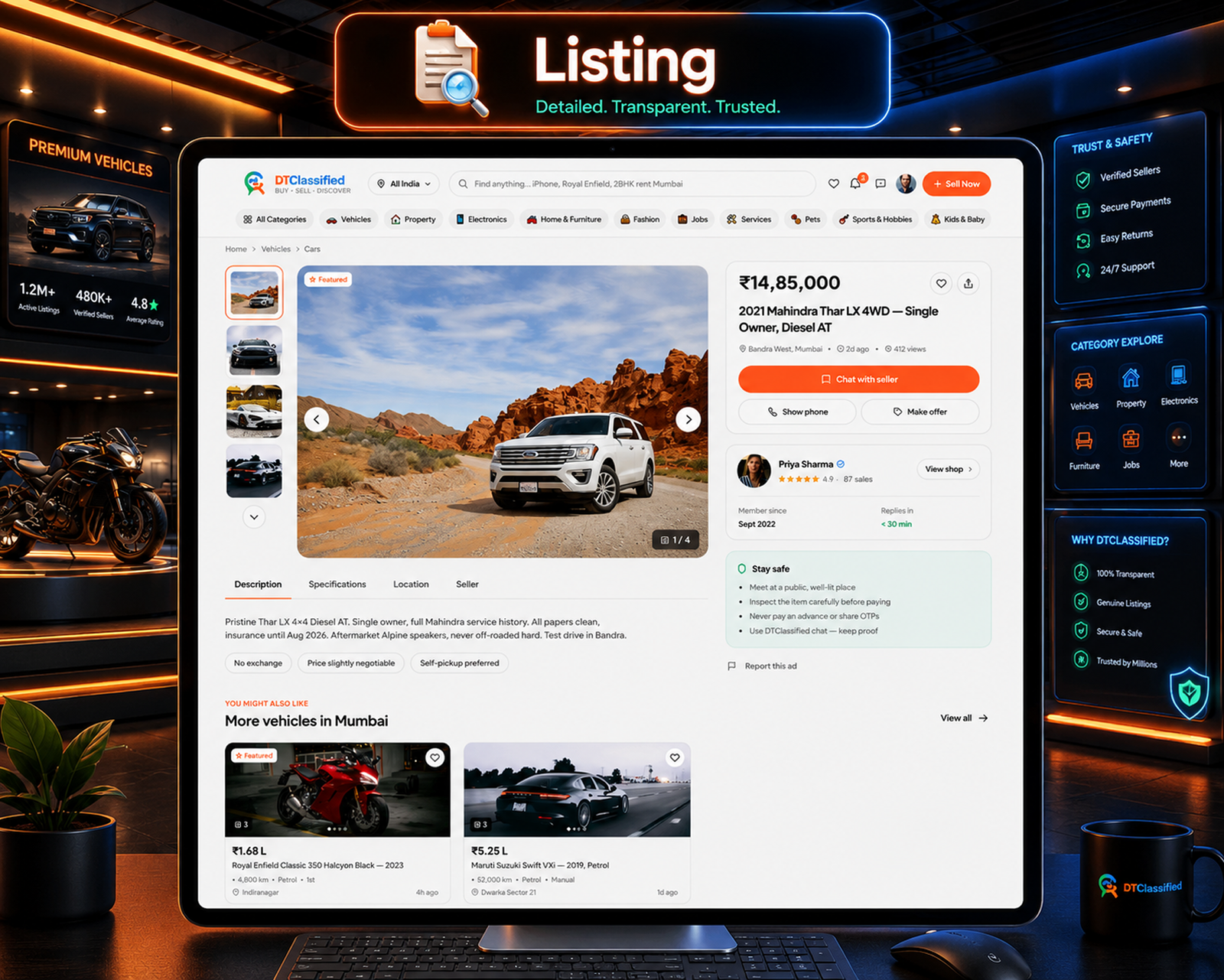 DTClassified - Classified Buy and Sell Marketplace Flutter App ( Android - ios - Web ) - Admin Panel - 42