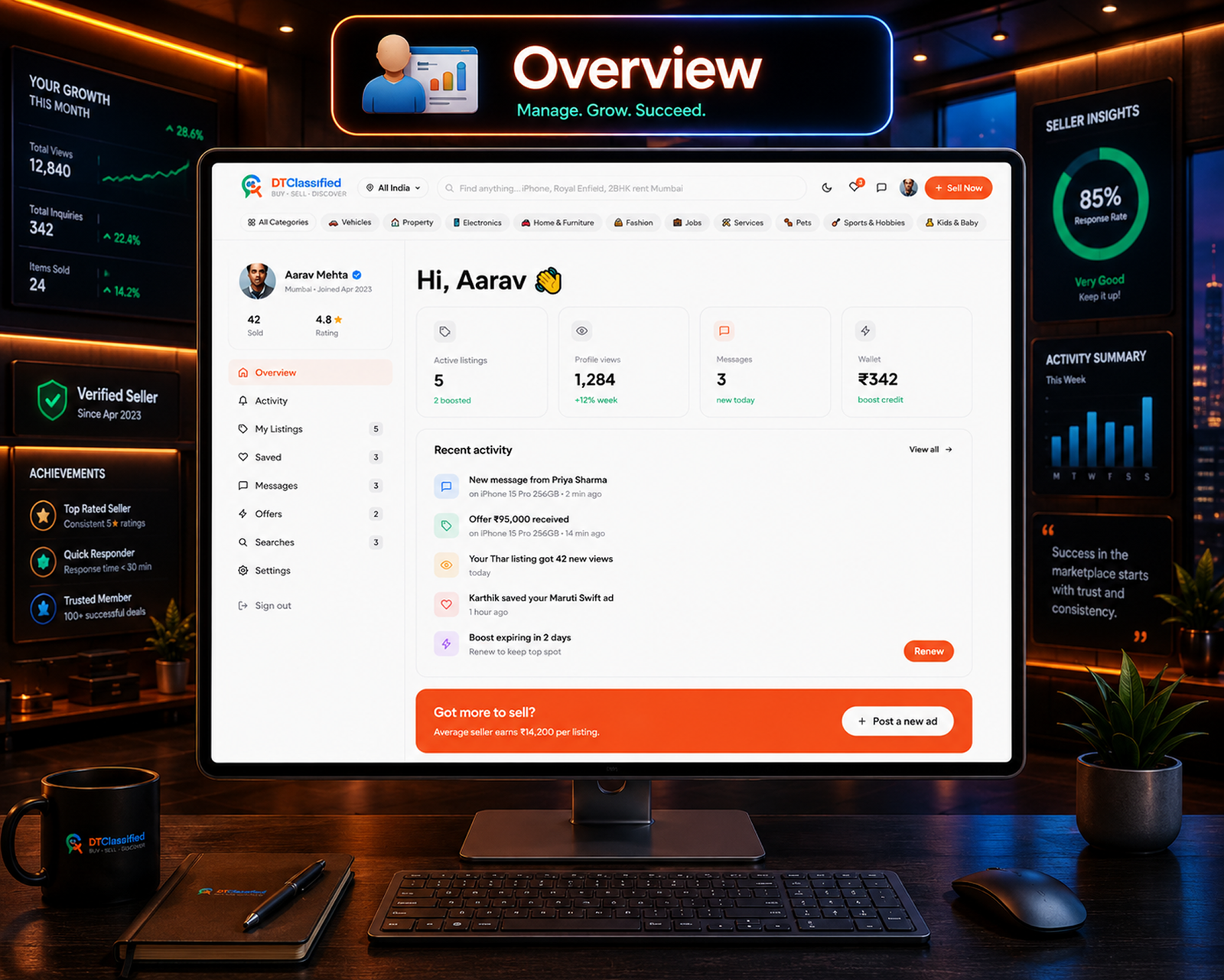 DTClassified - Classified Buy and Sell Marketplace Flutter App ( Android - ios - Web ) - Admin Panel - 47