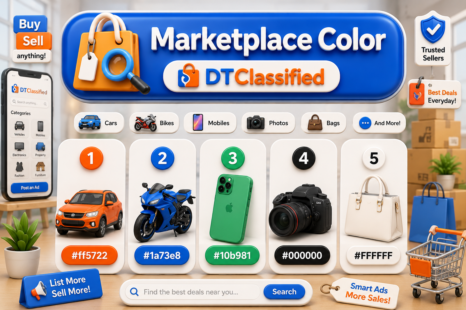 DTClassified - Classified Buy and Sell Marketplace Flutter App ( Android - ios - Web ) - Admin Panel - 67
