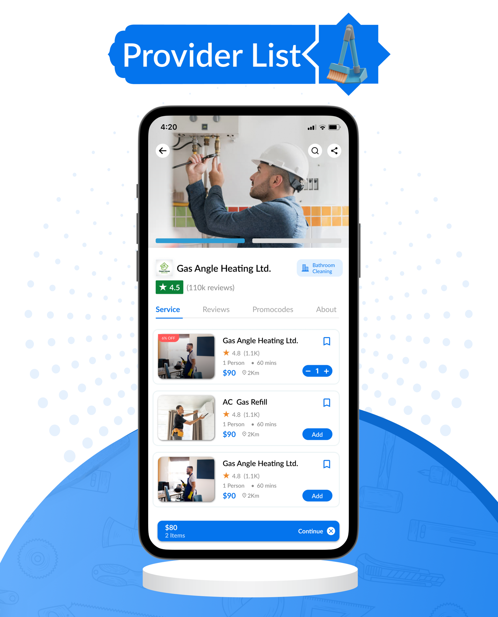 DTDemand - Multi-Vendor On-Demand Handyman & Home Services App | Flutter App + Laravel Admin Panel