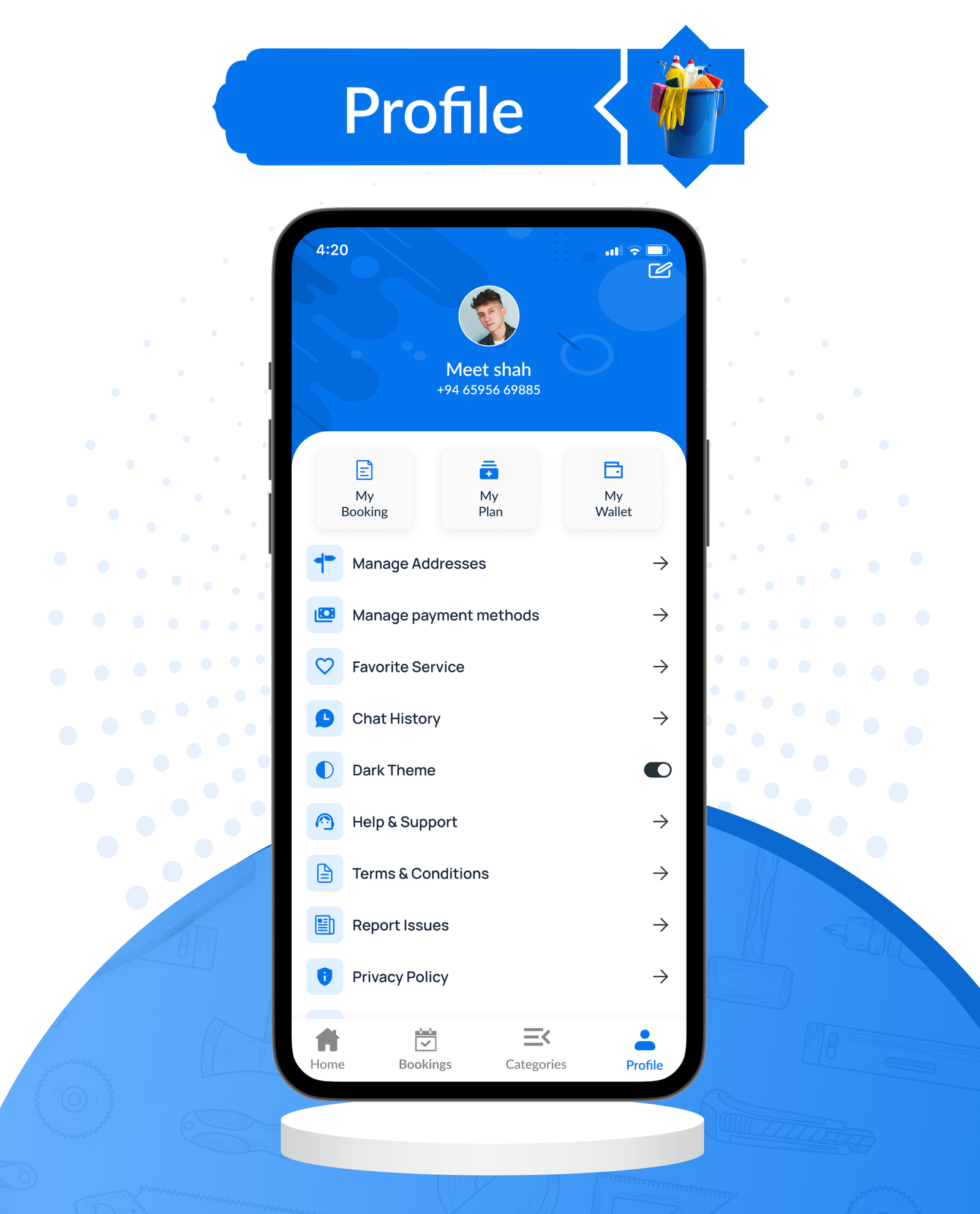 DTDemand - Multi-Vendor On-Demand Handyman & Home Services App | Flutter App + Laravel Admin Panel
