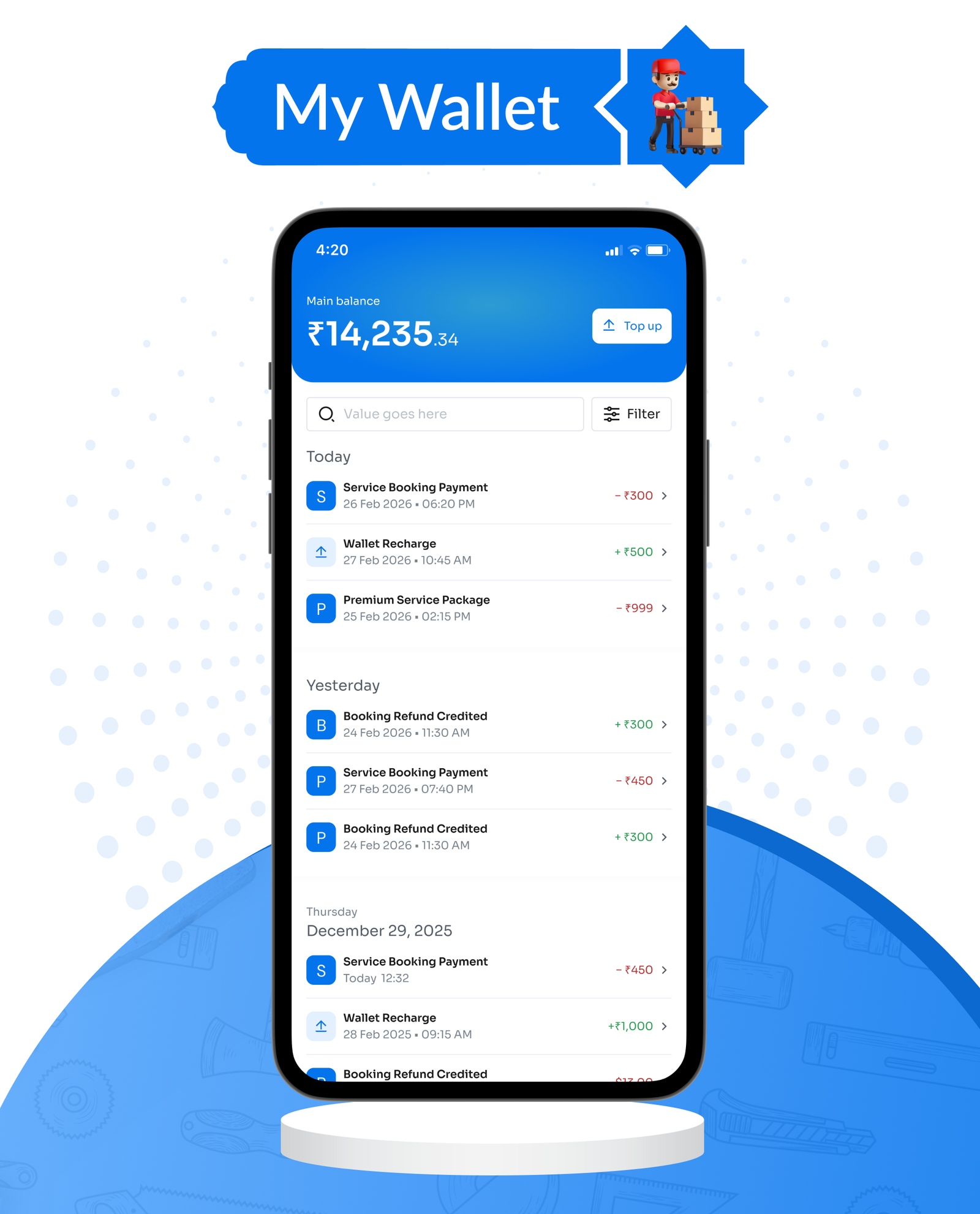 DTDemand - Multi-Vendor On-Demand Handyman & Home Services App | Flutter App + Laravel Admin Panel