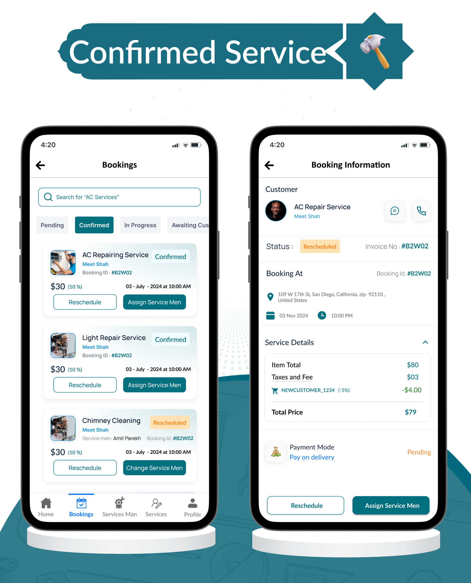 DTDemand - Multi-Vendor On-Demand Handyman & Home Services App | Flutter App + Laravel Admin Panel