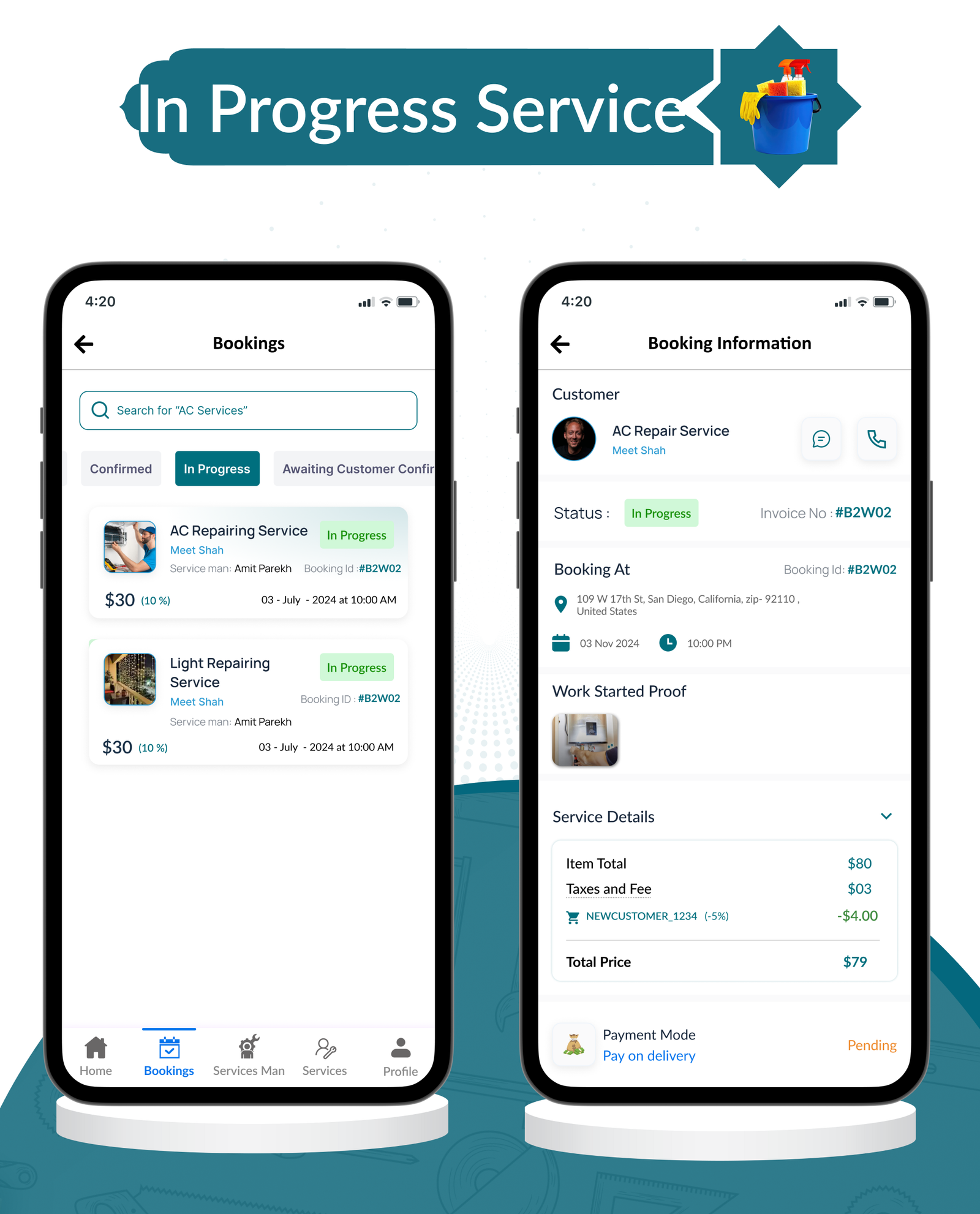 DTDemand - Multi-Vendor On-Demand Handyman & Home Services App | Flutter App + Laravel Admin Panel