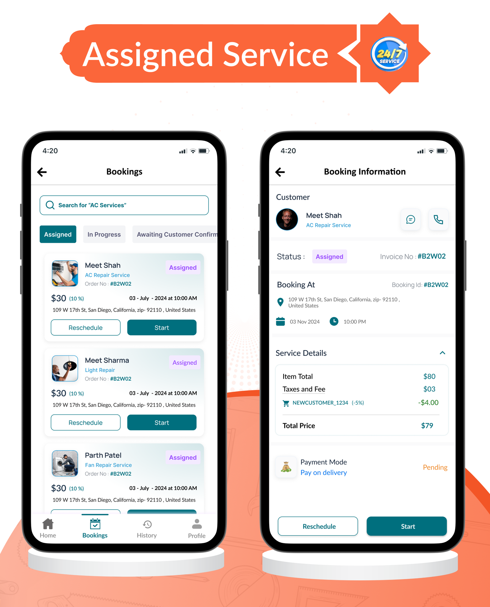 DTDemand - Multi-Vendor On-Demand Handyman & Home Services App | Flutter App + Laravel Admin Panel