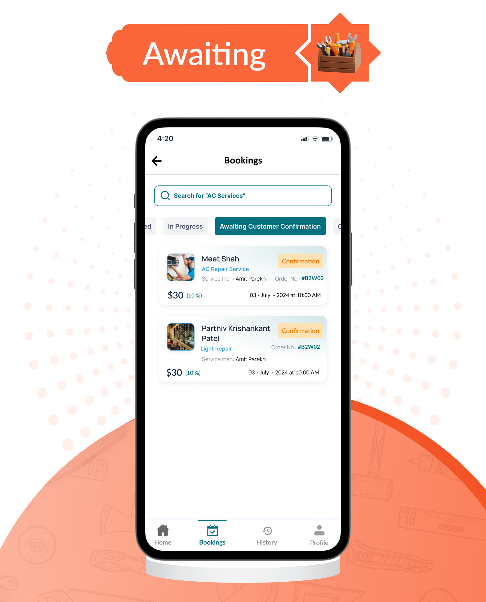 DTDemand - Multi-Vendor On-Demand Handyman & Home Services App | Flutter App + Laravel Admin Panel