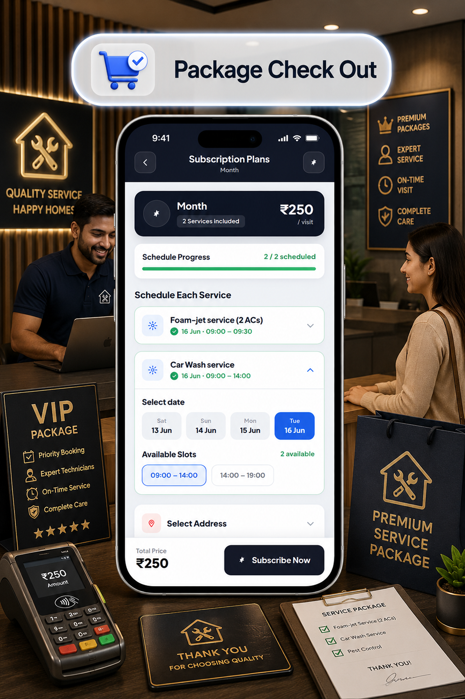 DTDemand - Multi Vendor Home Services & Handyman Booking App | Flutter + Laravel + Next.js Website