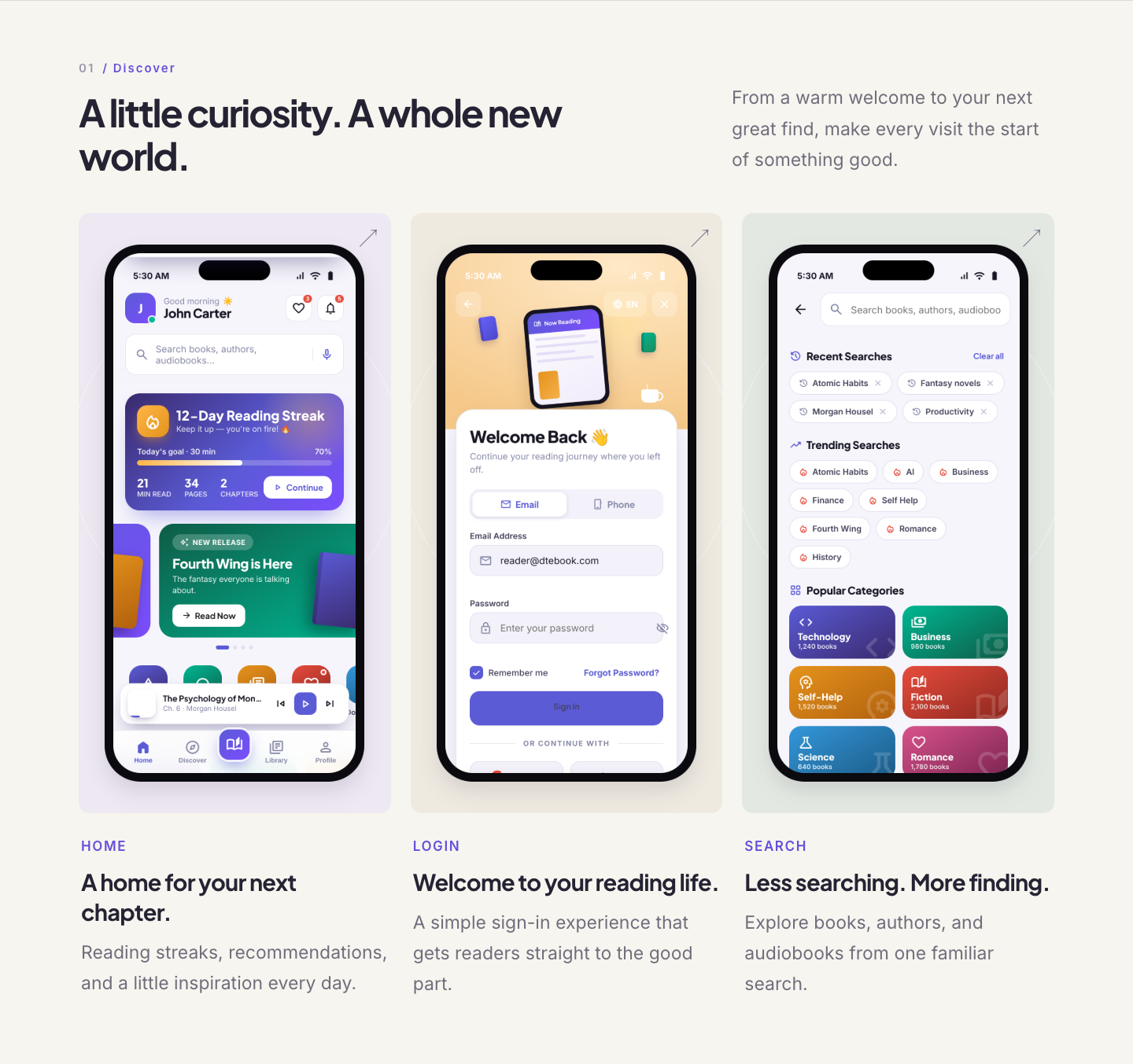 DTEBook – Multivendor eBook & Audiobook Flutter App with Admin & Author Panel for Android, iOS & Web - 13