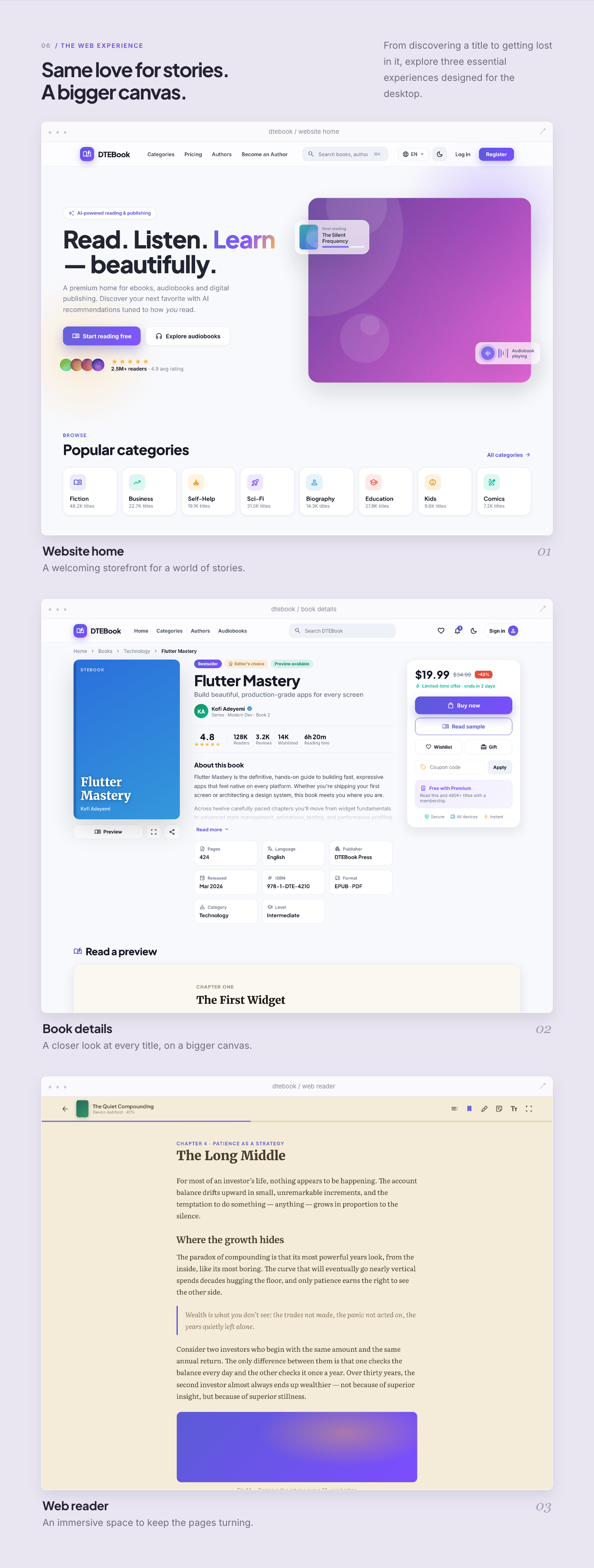 DTEBook – Multivendor eBook & Audiobook Flutter App with Admin & Author Panel for Android, iOS & Web - 18